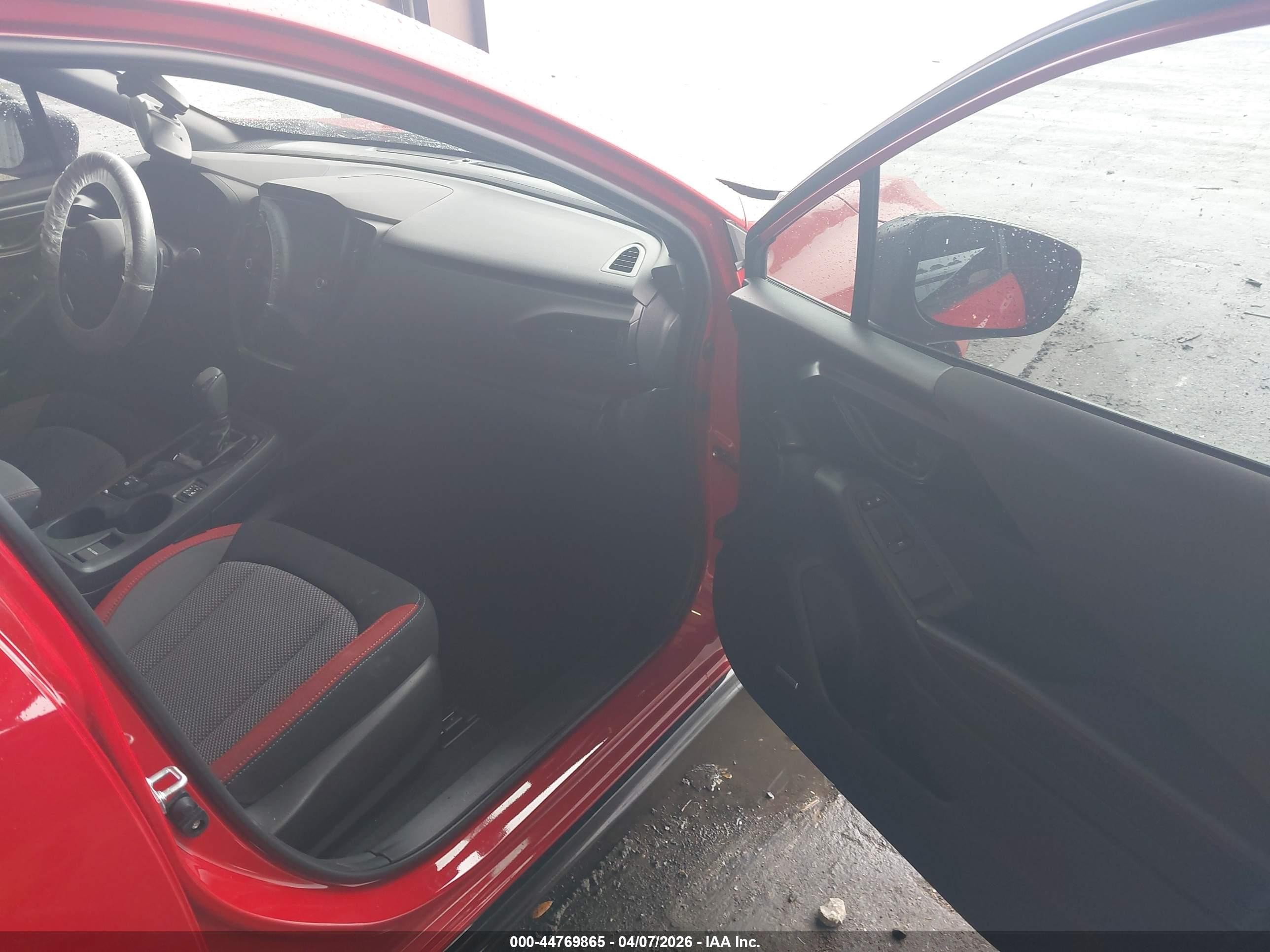 2026 Subaru Impreza Rs Red vin: JF1GUHJC0T8202309