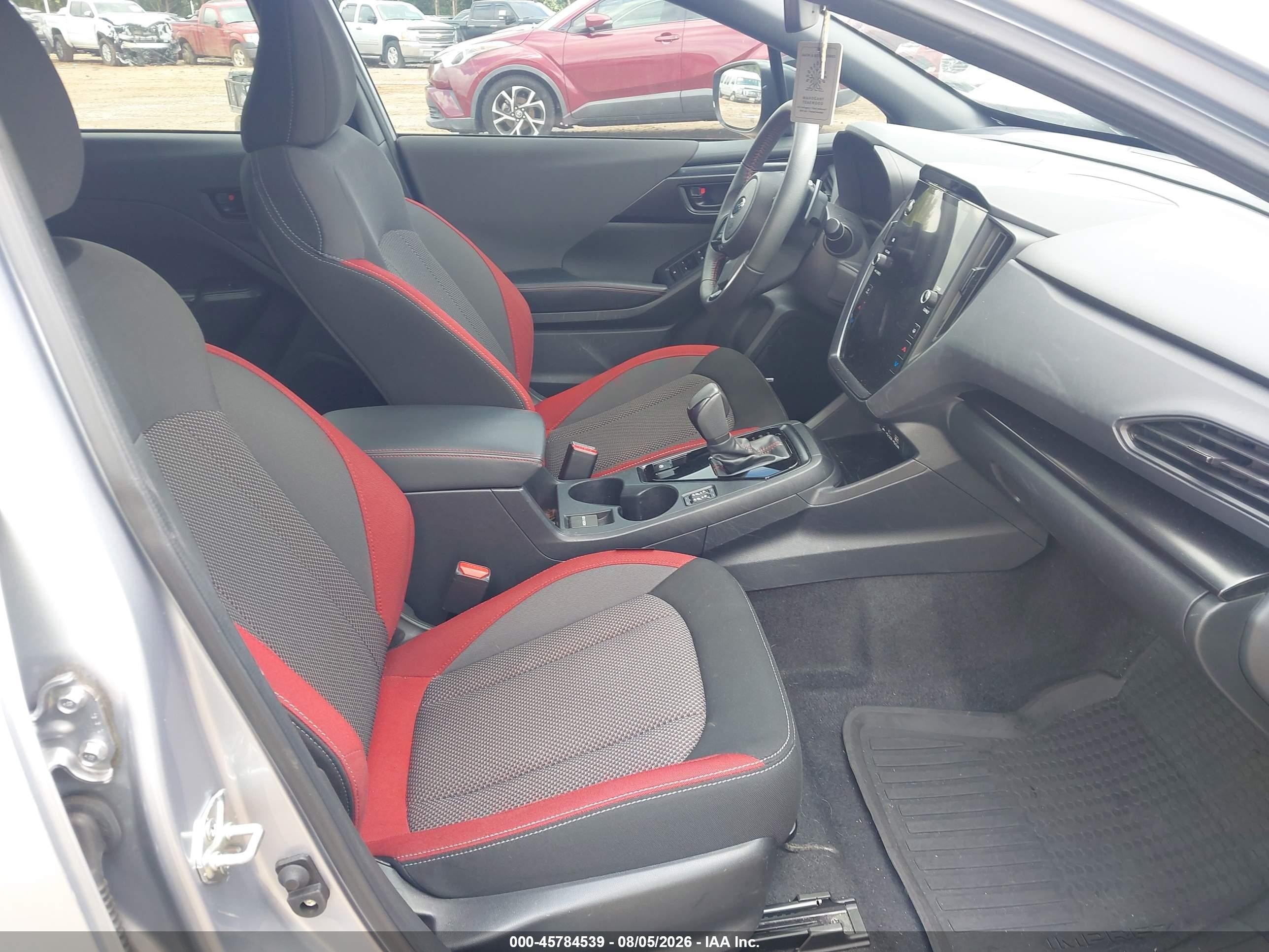 2024 Subaru Impreza Rs 5-door Silver vin: JF1GUHJC2R8218178