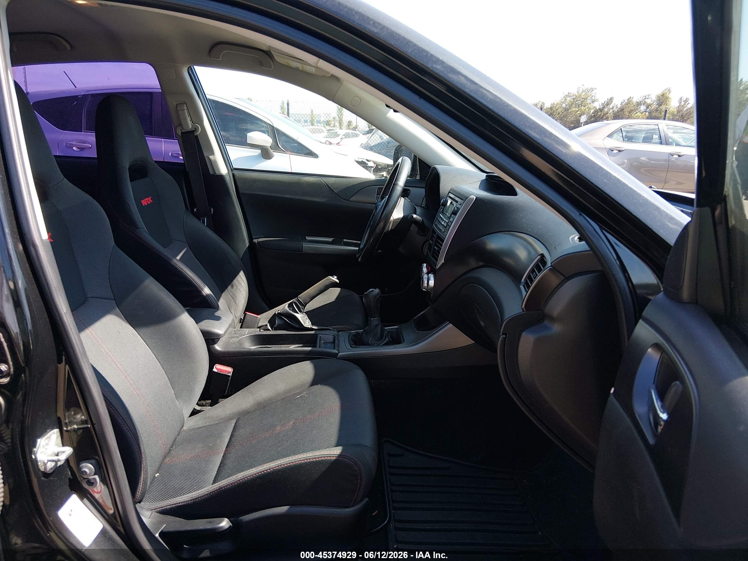 2013 Subaru Impreza Wrx Black vin: JF1GV7E60DG026994