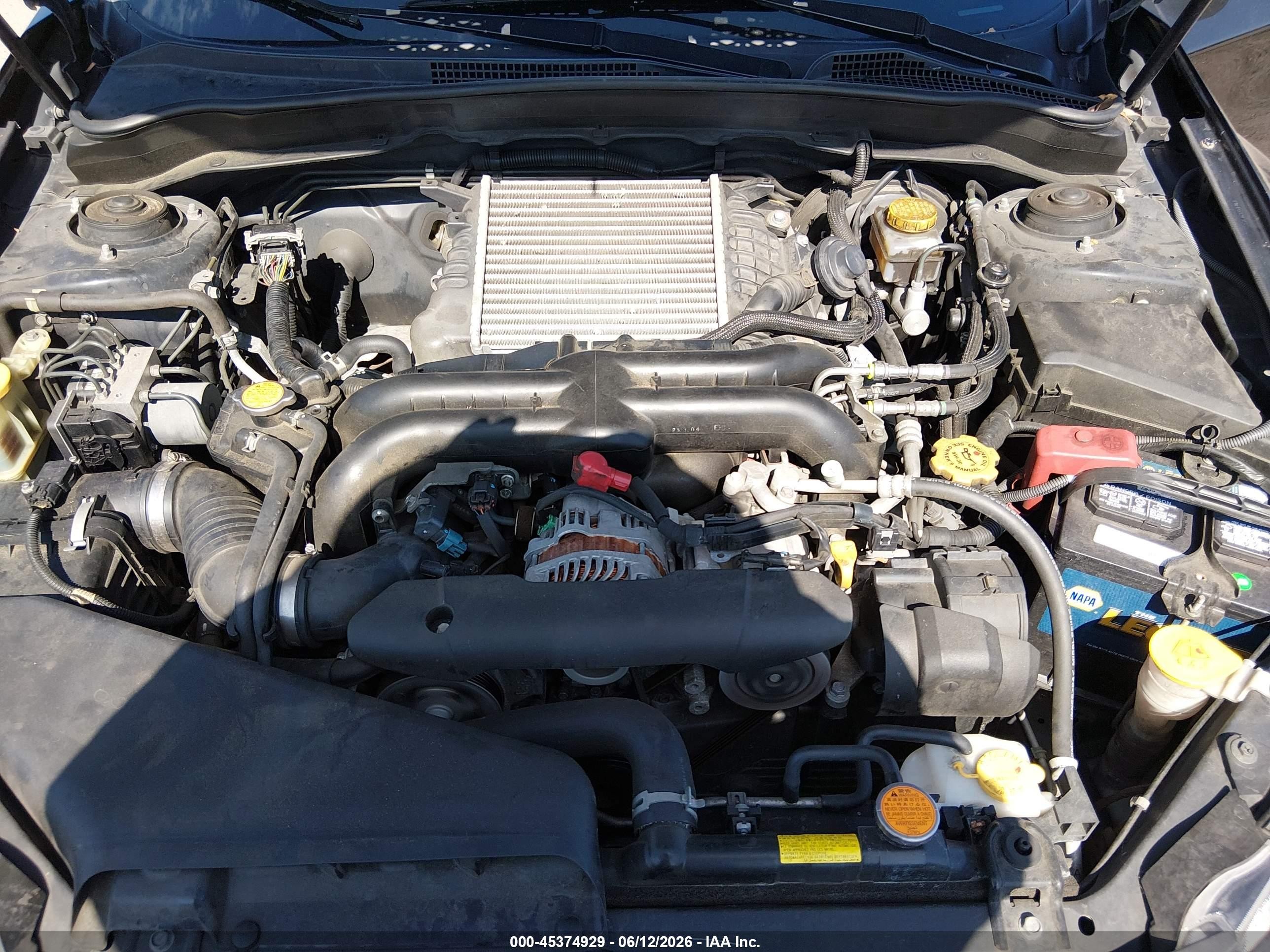 2013 Subaru Impreza Wrx Black vin: JF1GV7E60DG026994