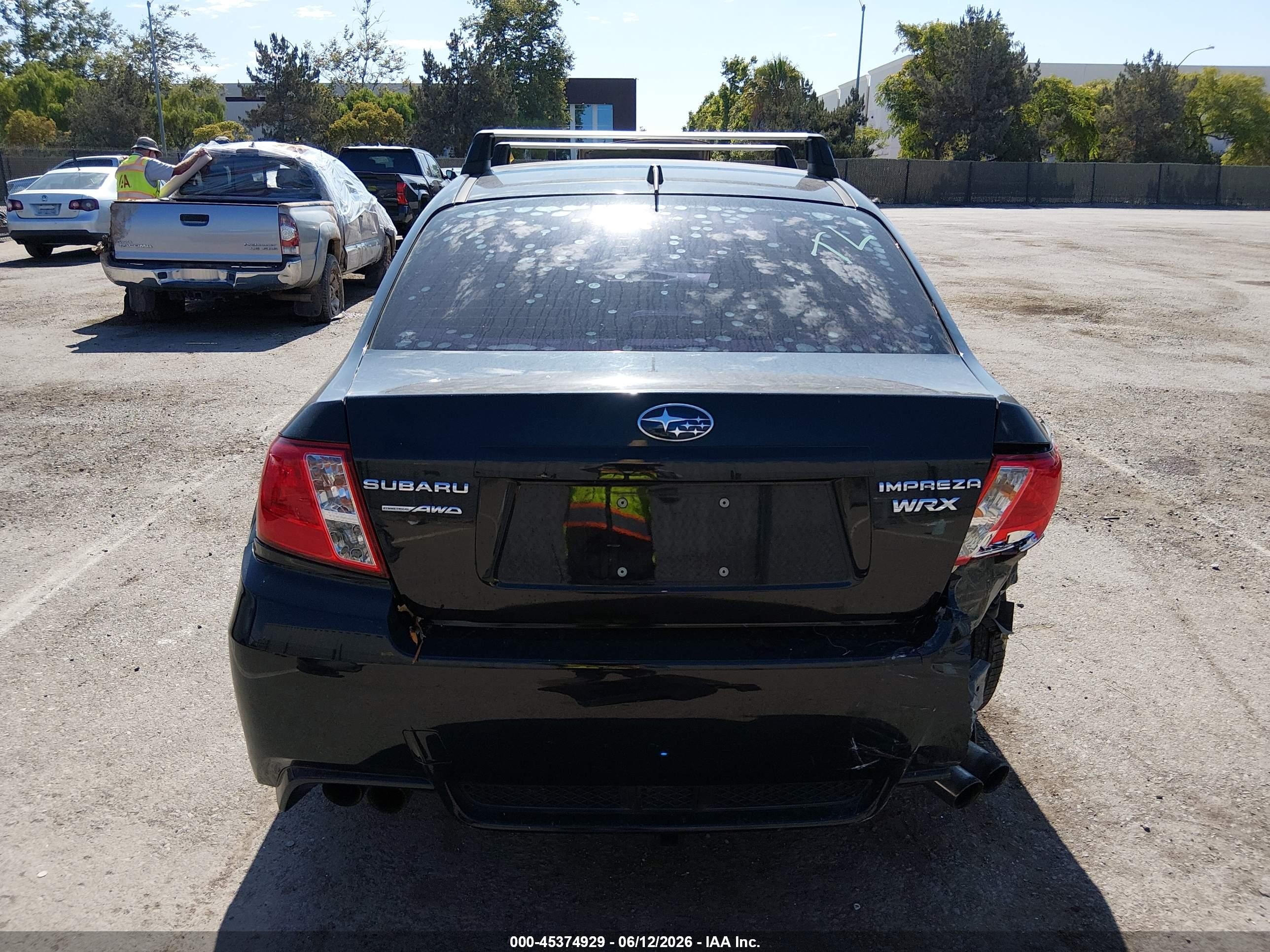 2013 Subaru Impreza Wrx Black vin: JF1GV7E60DG026994