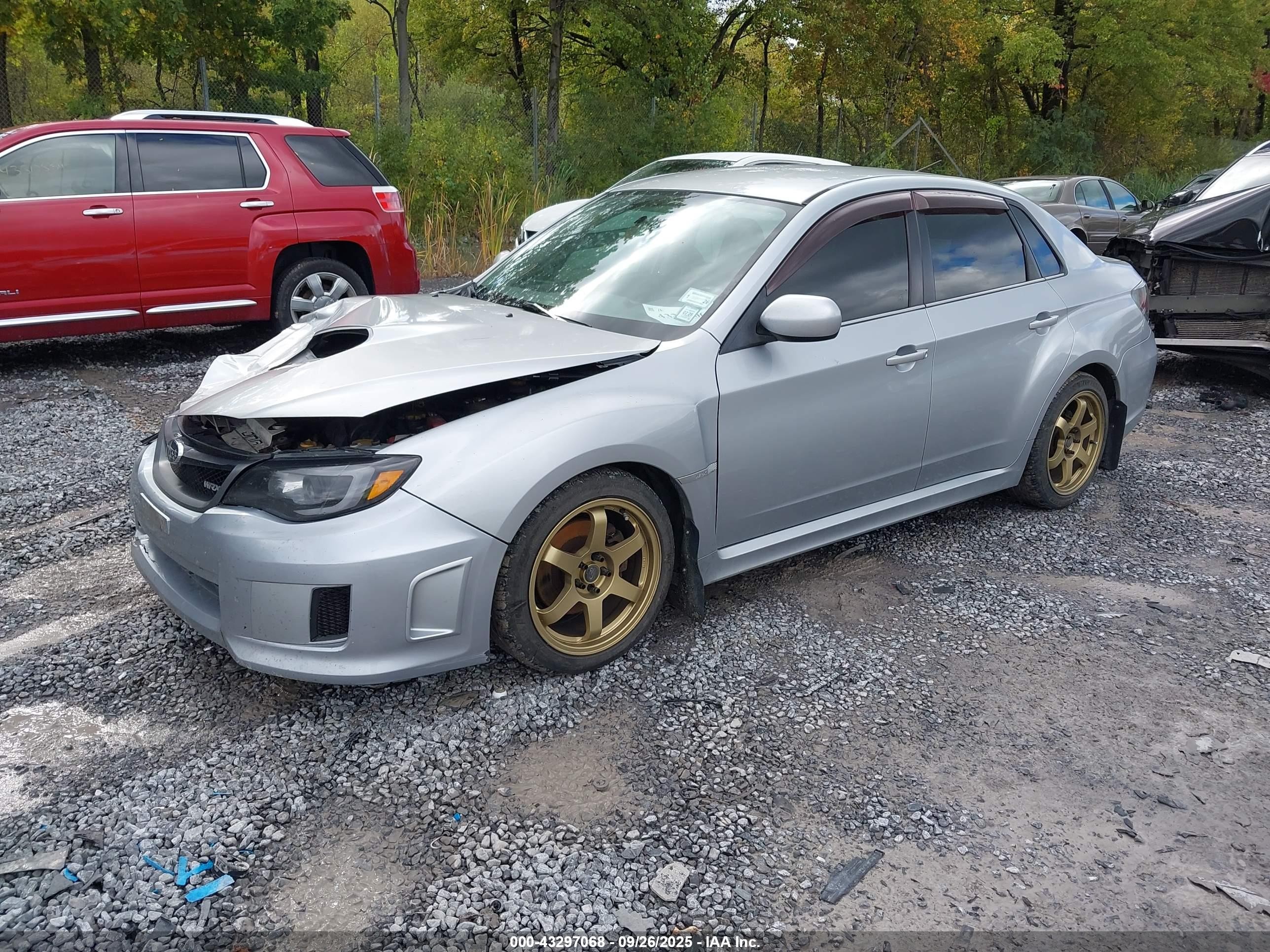 2014 Subaru Impreza Wrx   Silver vin: JF1GV7E60EG002745