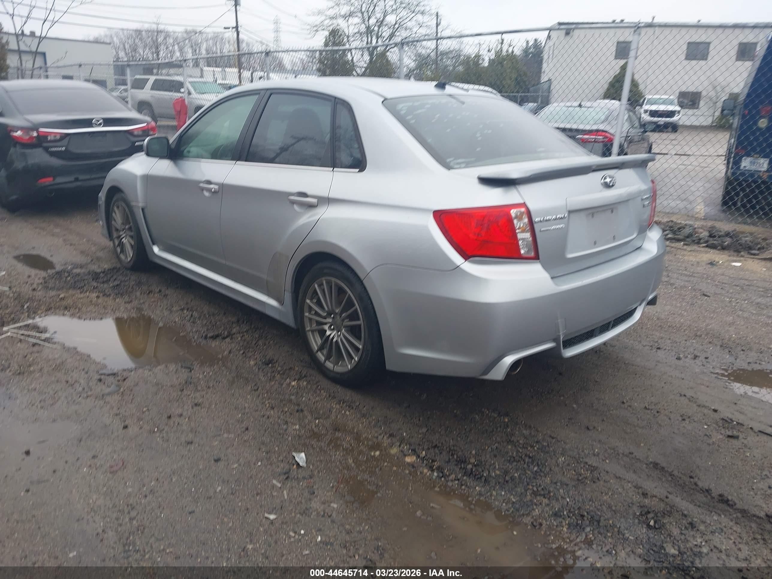 2014 Subaru Impreza Wrx   Silver vin: JF1GV7E60EG002874