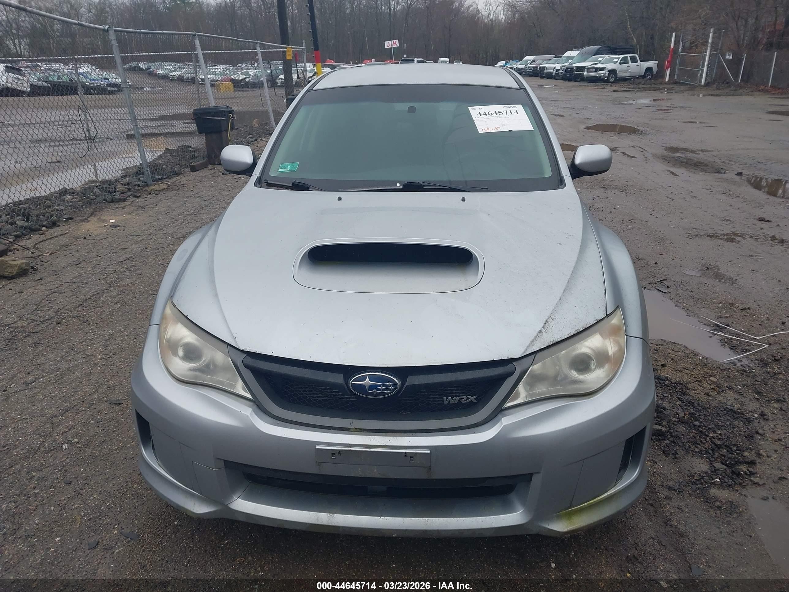 2014 Subaru Impreza Wrx   Silver vin: JF1GV7E60EG002874