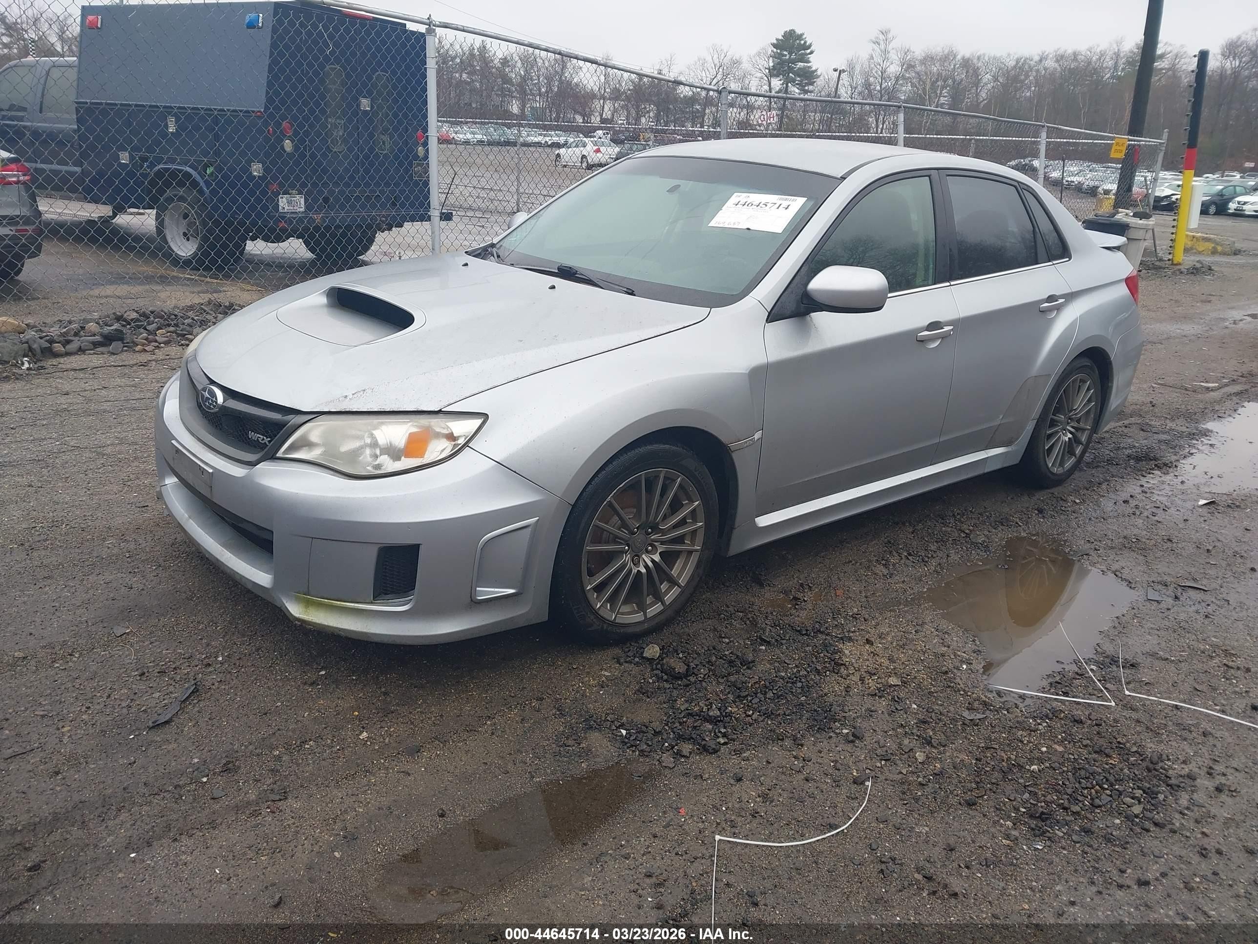 2014 Subaru Impreza Wrx   Silver vin: JF1GV7E60EG002874