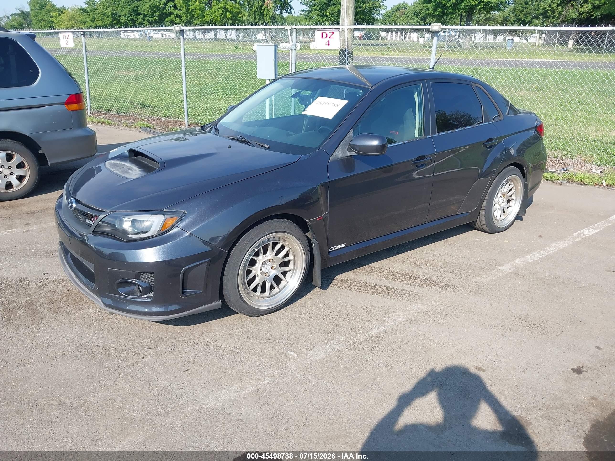 2014 Subaru Impreza Wrx   Gray vin: JF1GV7E61EG003077
