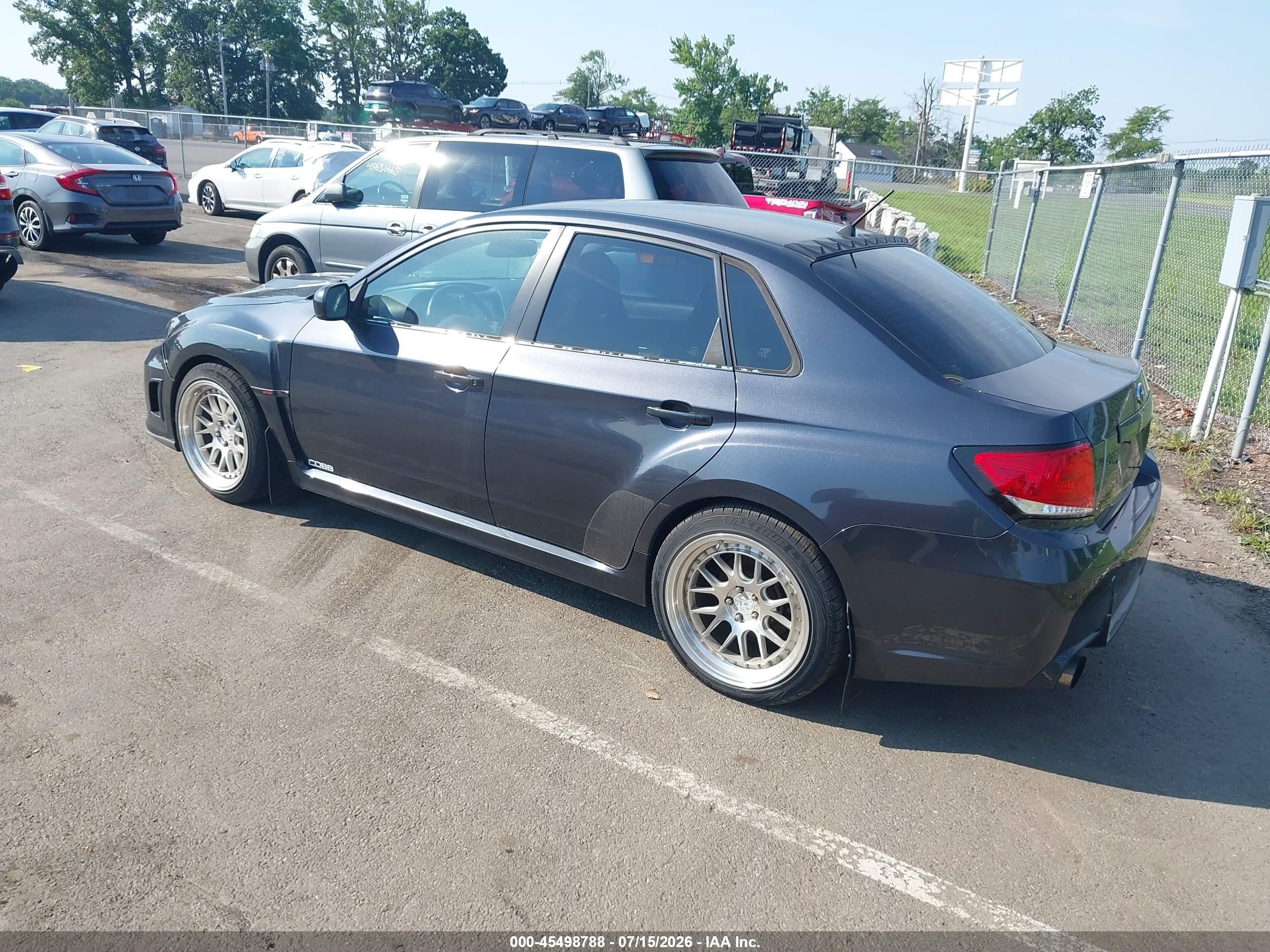 2014 Subaru Impreza Wrx   Gray vin: JF1GV7E61EG003077