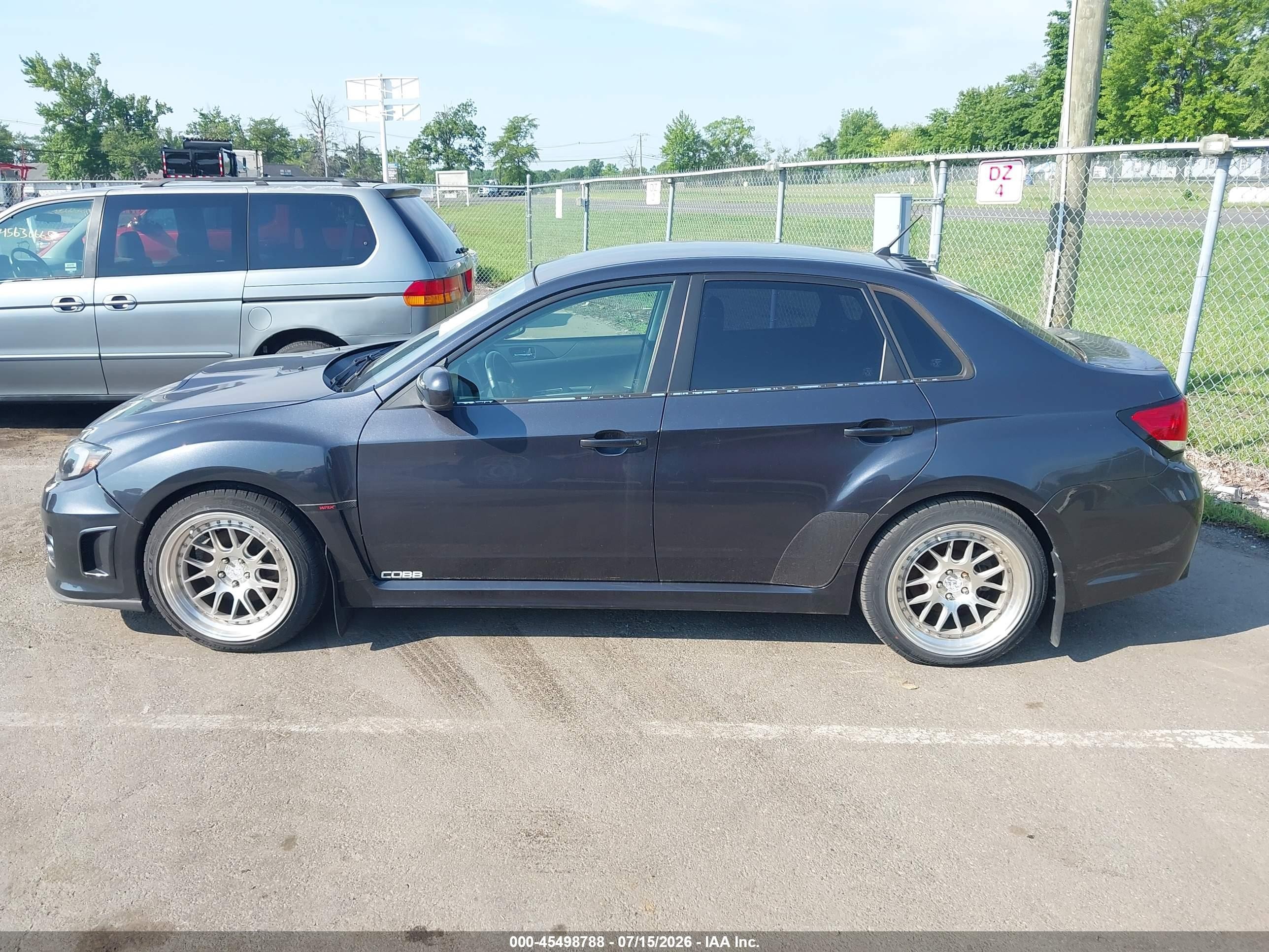 2014 Subaru Impreza Wrx   Gray vin: JF1GV7E61EG003077