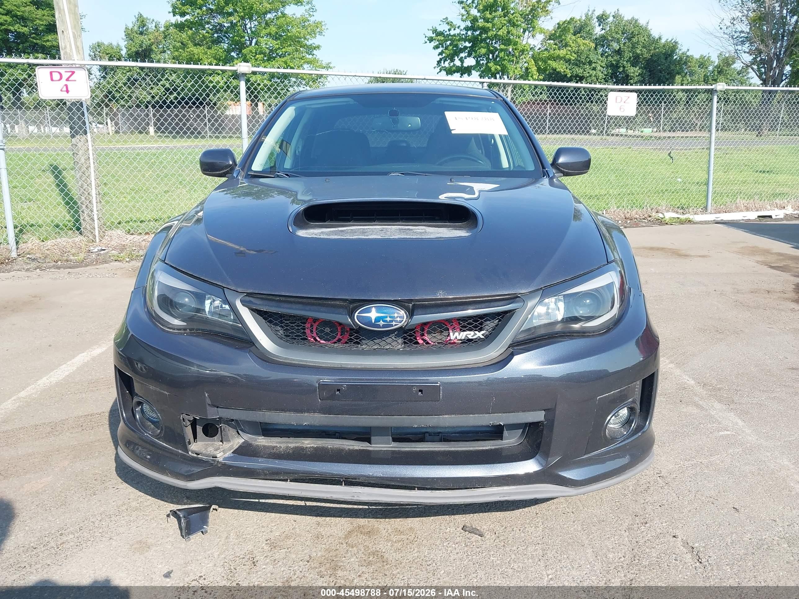 2014 Subaru Impreza Wrx   Gray vin: JF1GV7E61EG003077
