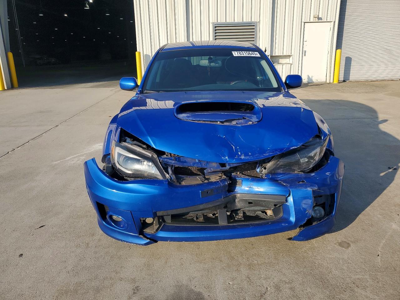 2014 Subaru Impreza Wrx Синий vin: JF1GV7E61EG003872