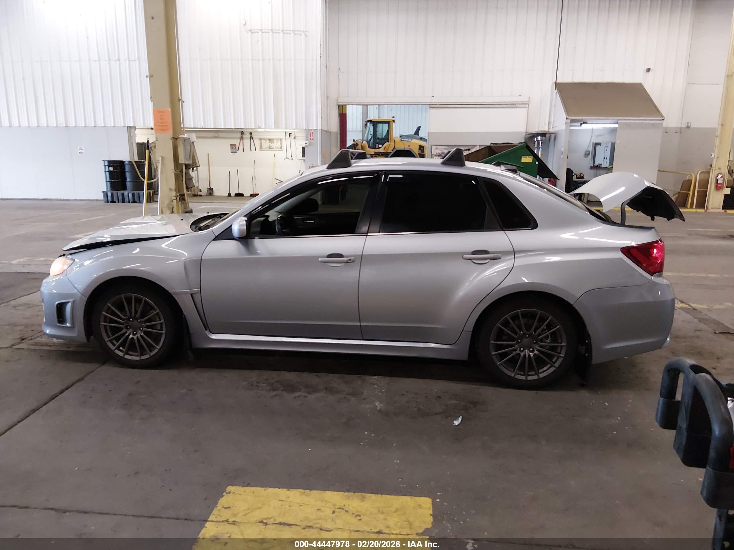 2014 Subaru Impreza Wrx   Silver vin: JF1GV7E61EG014306