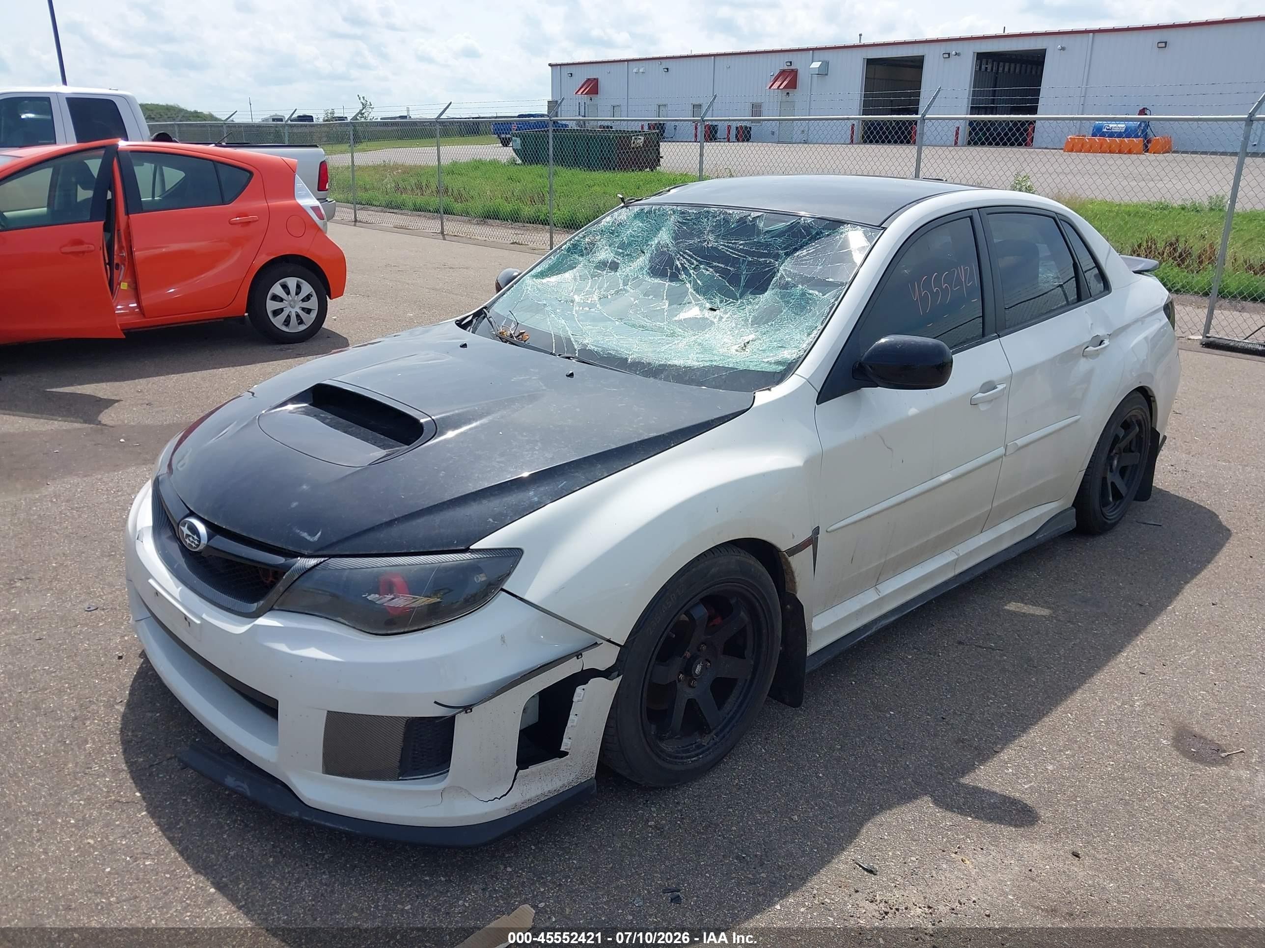 2013 Subaru Impreza Wrx   White vin: JF1GV7E62DG004267