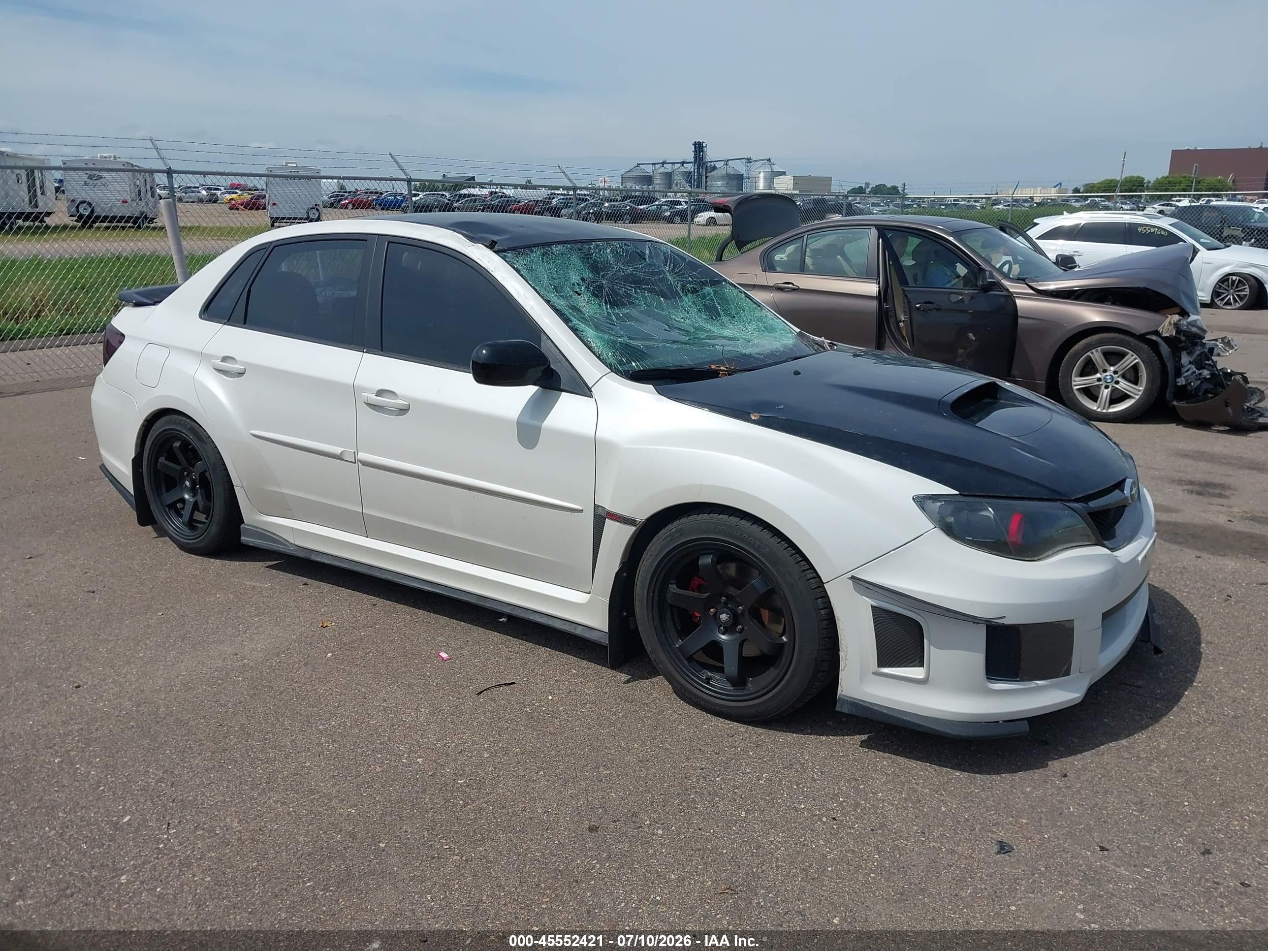 2013 Subaru Impreza Wrx   White vin: JF1GV7E62DG004267