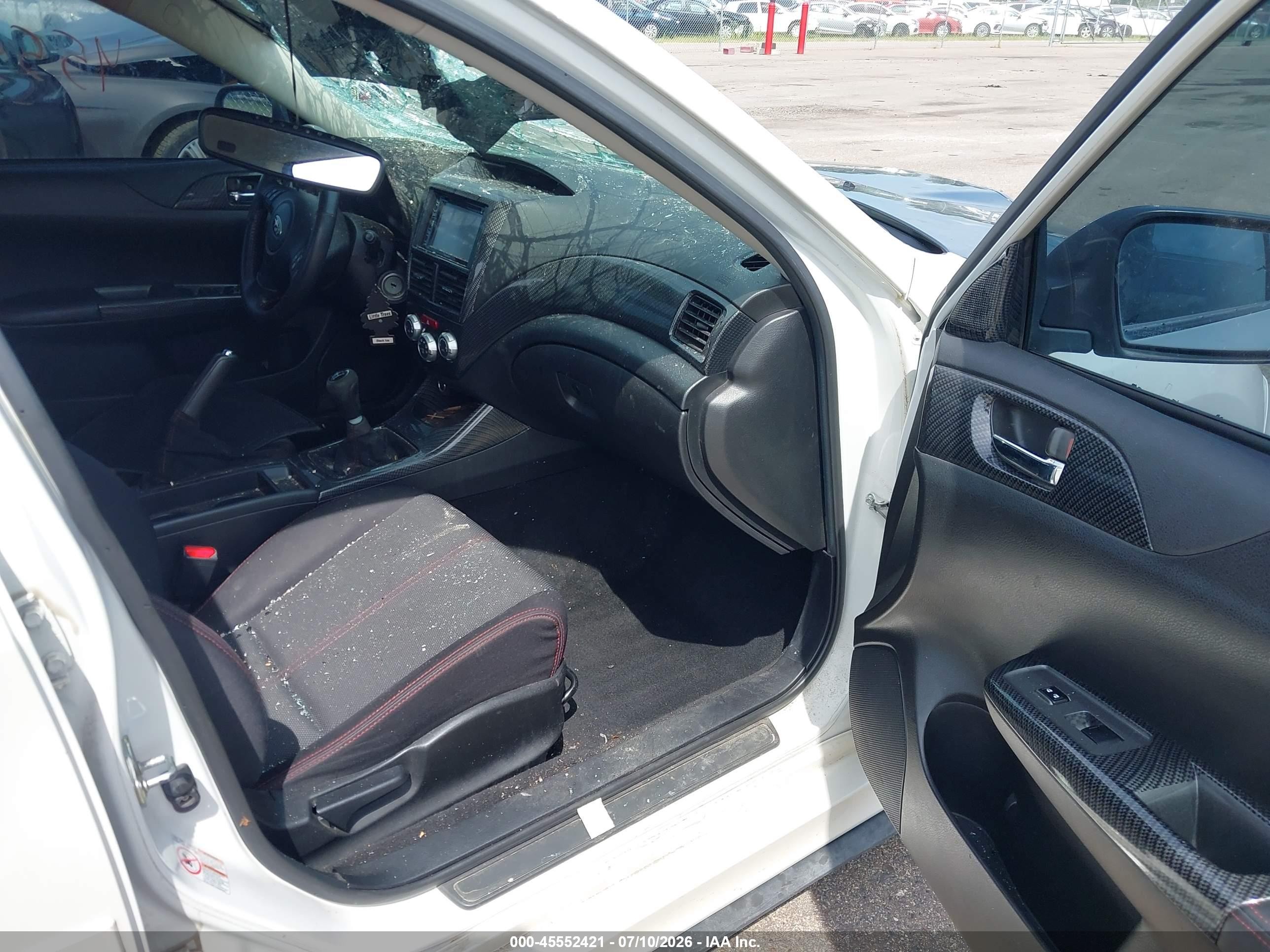 2013 Subaru Impreza Wrx   White vin: JF1GV7E62DG004267