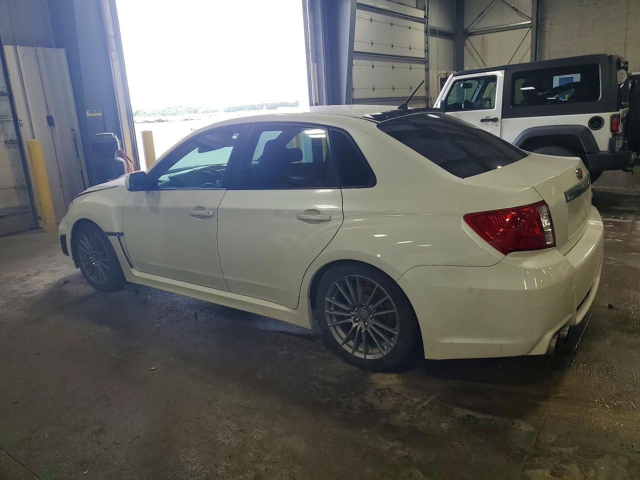 2014 Subaru Impreza Wrx White vin: JF1GV7E62EG007994
