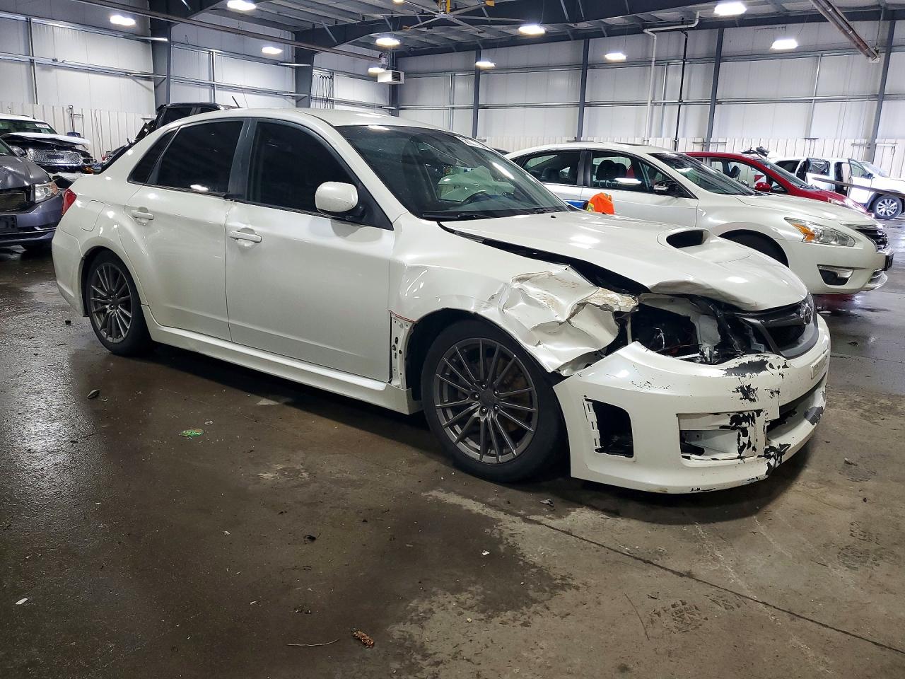 2014 Subaru Impreza Wrx White vin: JF1GV7E62EG007994