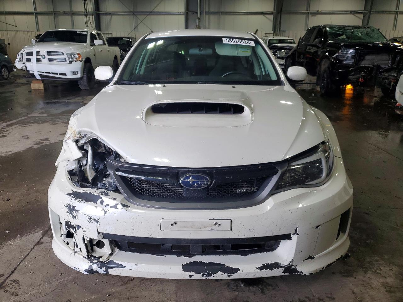2014 Subaru Impreza Wrx White vin: JF1GV7E62EG007994