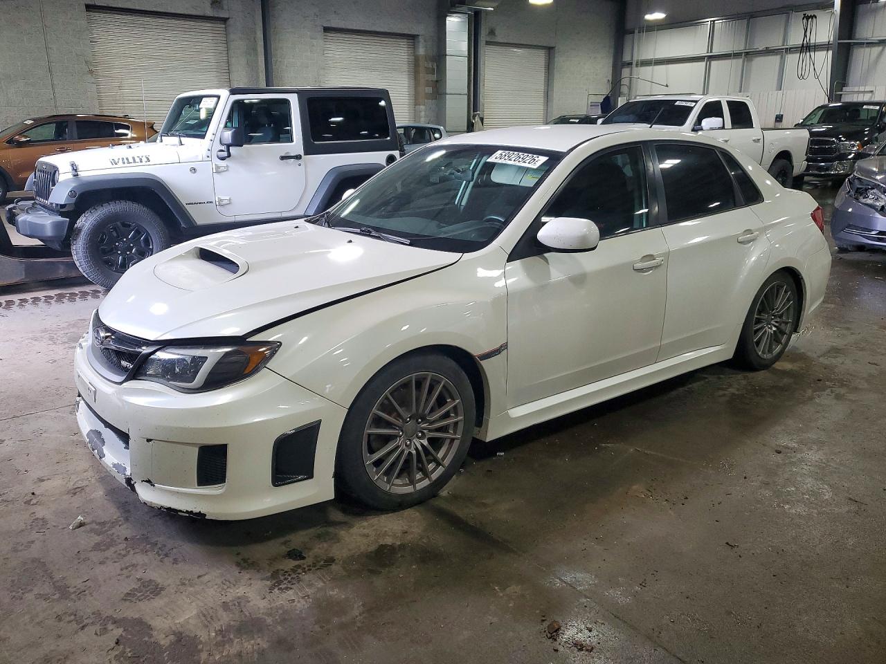 2014 Subaru Impreza Wrx White vin: JF1GV7E62EG007994