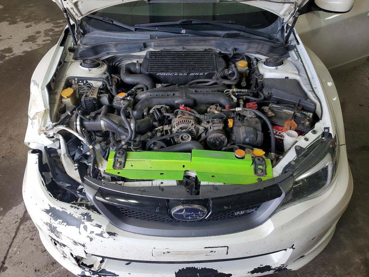 2014 Subaru Impreza Wrx White vin: JF1GV7E62EG007994