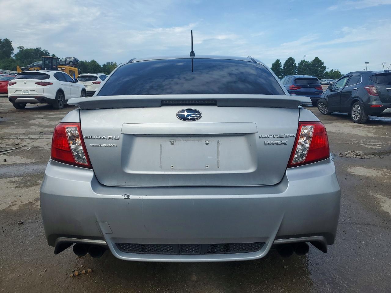 2012 Subaru Impreza Wrx Серебряный vin: JF1GV7E63CG024753