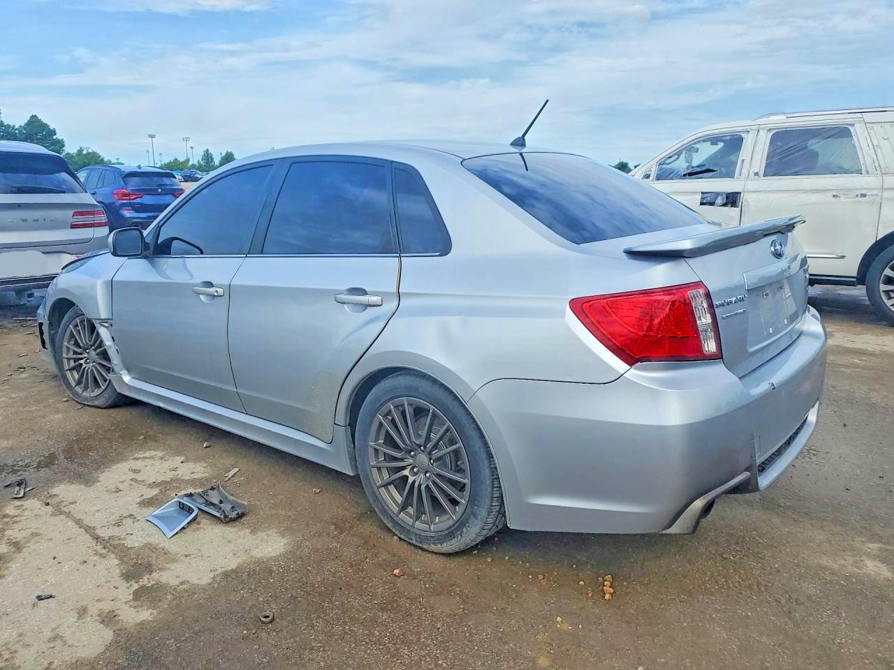 2012 Subaru Impreza Wrx Серебряный vin: JF1GV7E63CG024753