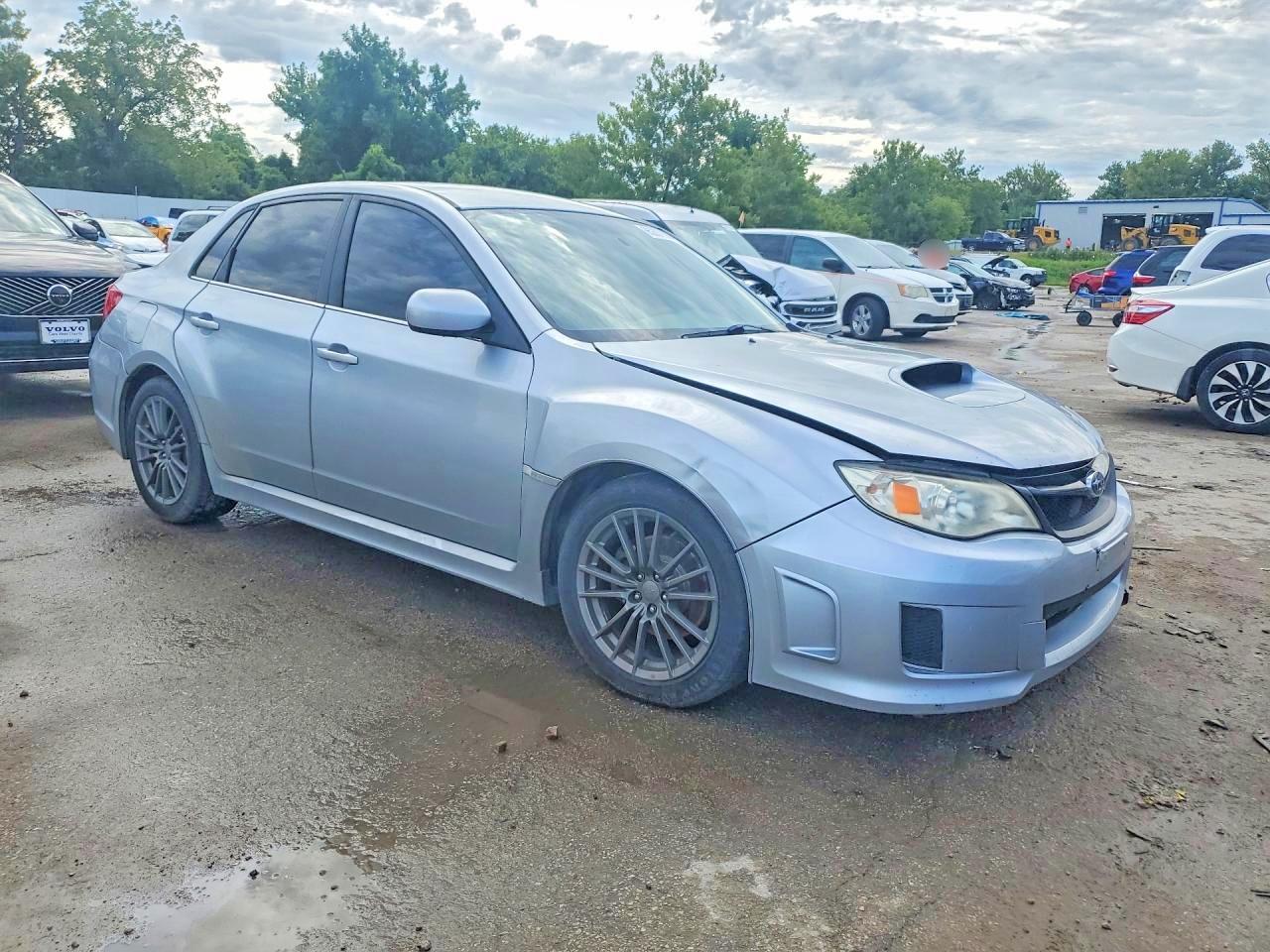 2012 Subaru Impreza Wrx Серебряный vin: JF1GV7E63CG024753