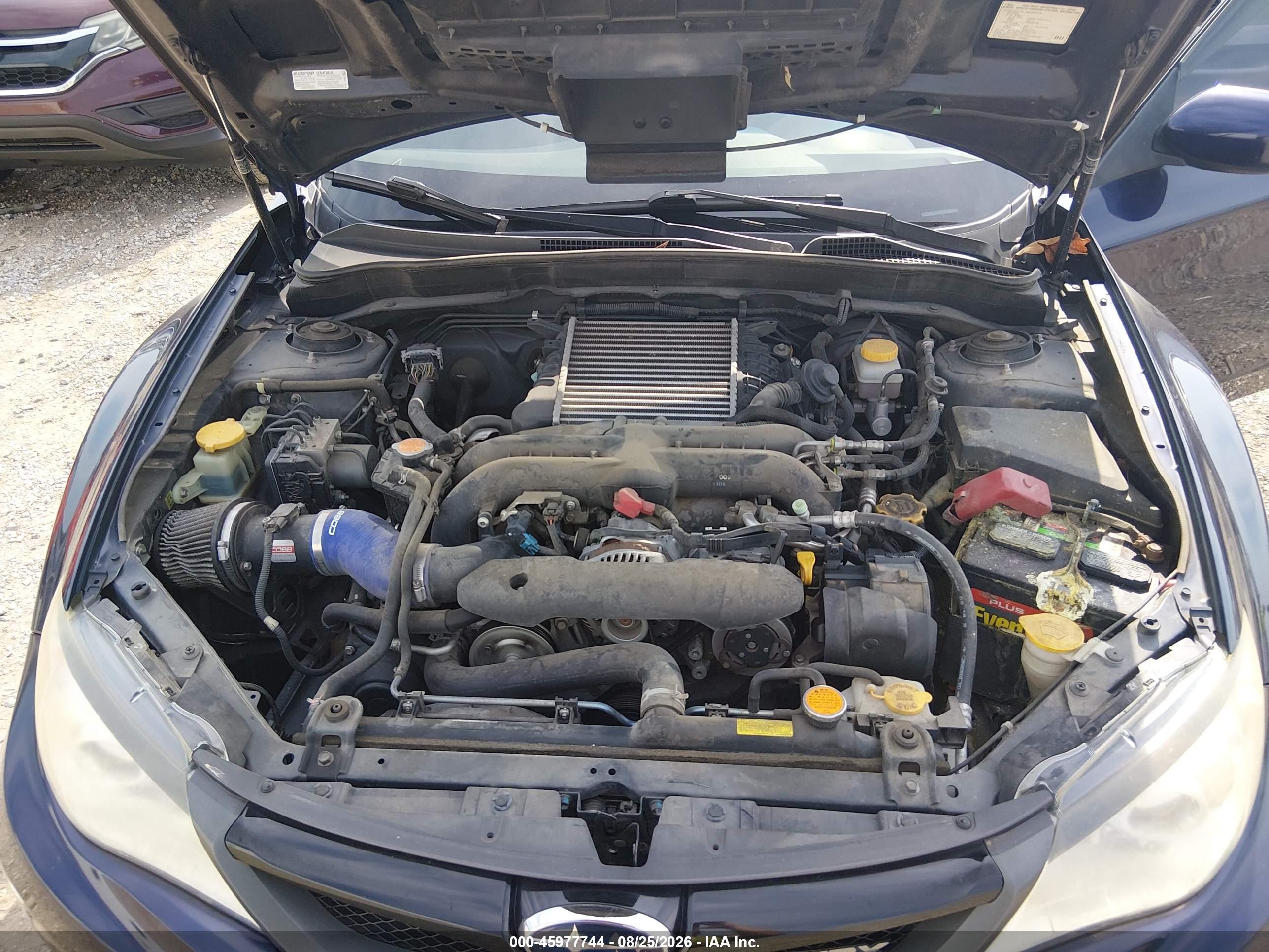 2013 Subaru Impreza Wrx   Blue vin: JF1GV7E63DG030425