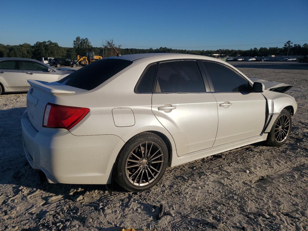 2014 Subaru Impreza Wrx Белый vin: JF1GV7E63EG011097