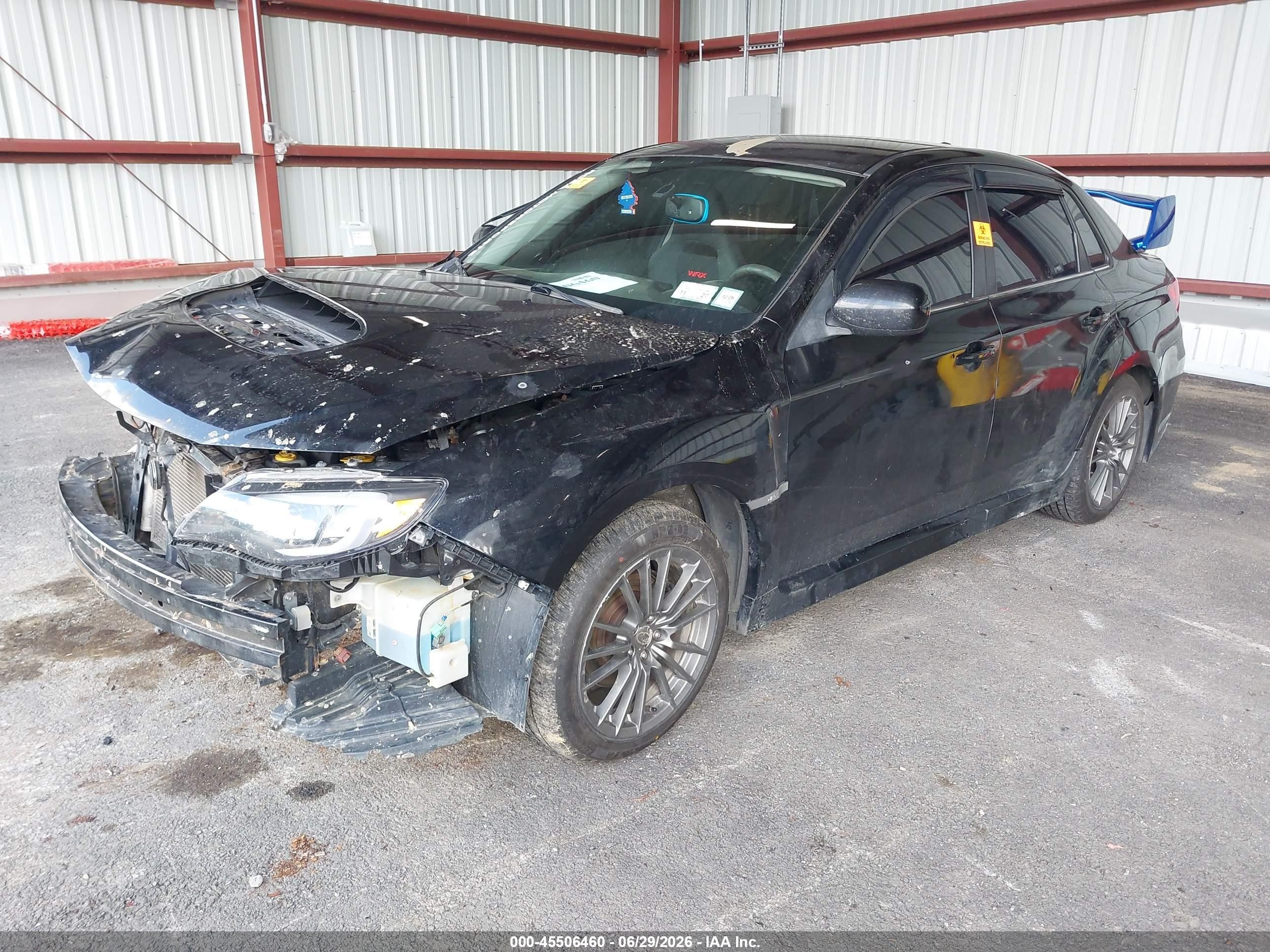 2014 Subaru Impreza Wrx   Black vin: JF1GV7E64EG007415