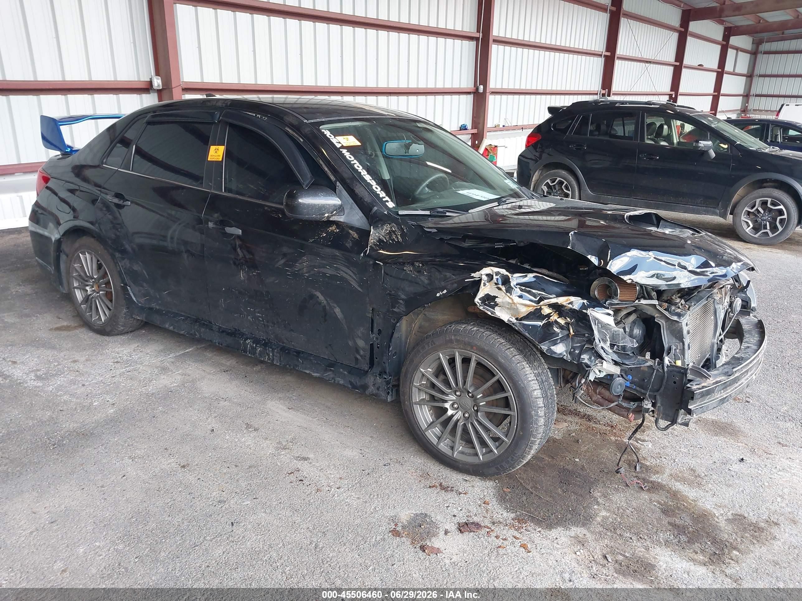 2014 Subaru Impreza Wrx   Black vin: JF1GV7E64EG007415