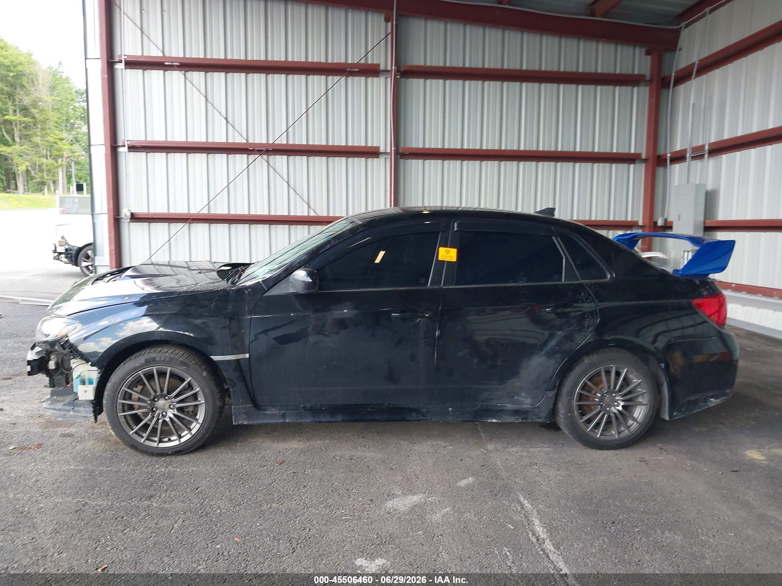 2014 Subaru Impreza Wrx   Black vin: JF1GV7E64EG007415
