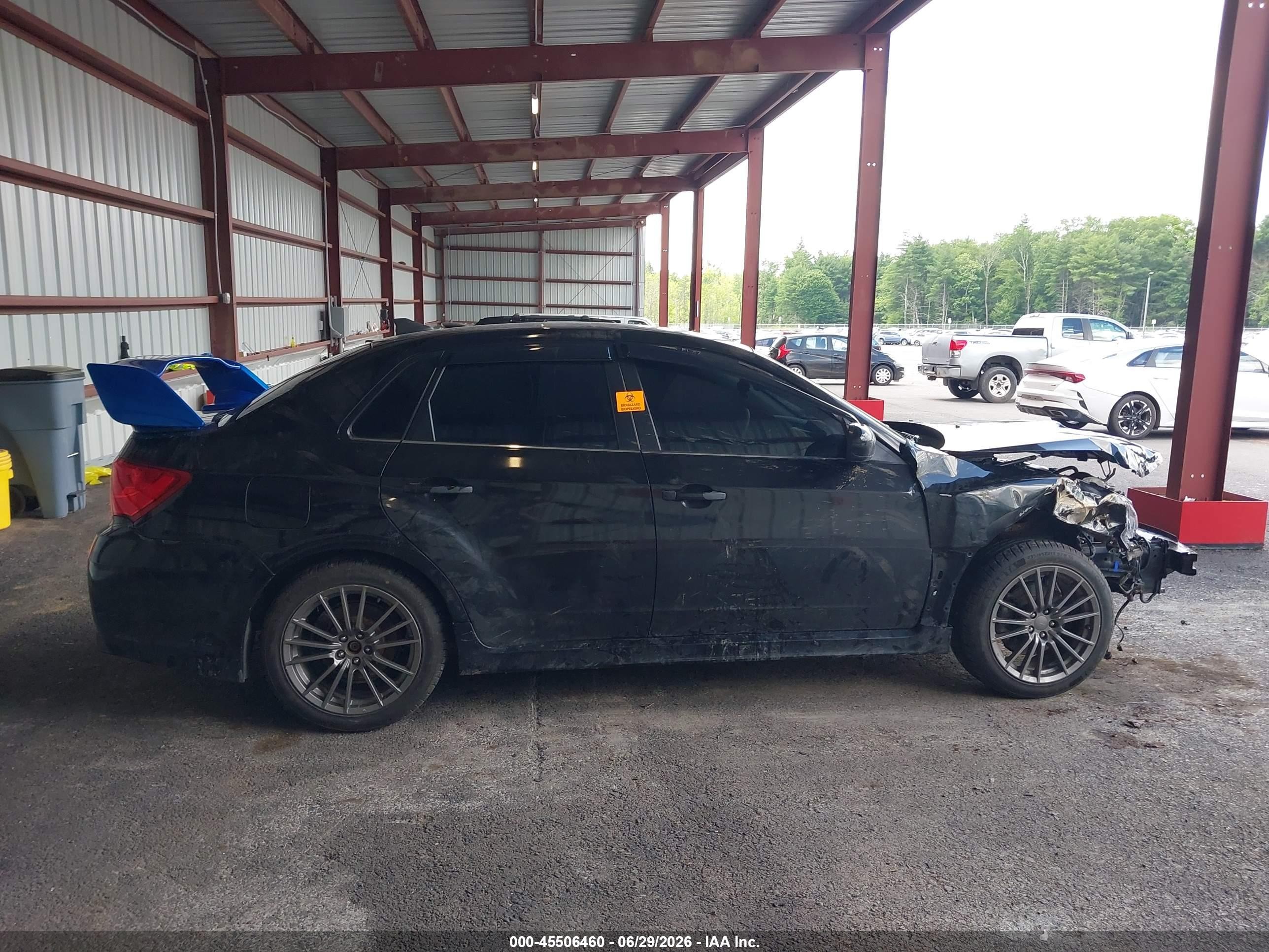 2014 Subaru Impreza Wrx   Black vin: JF1GV7E64EG007415