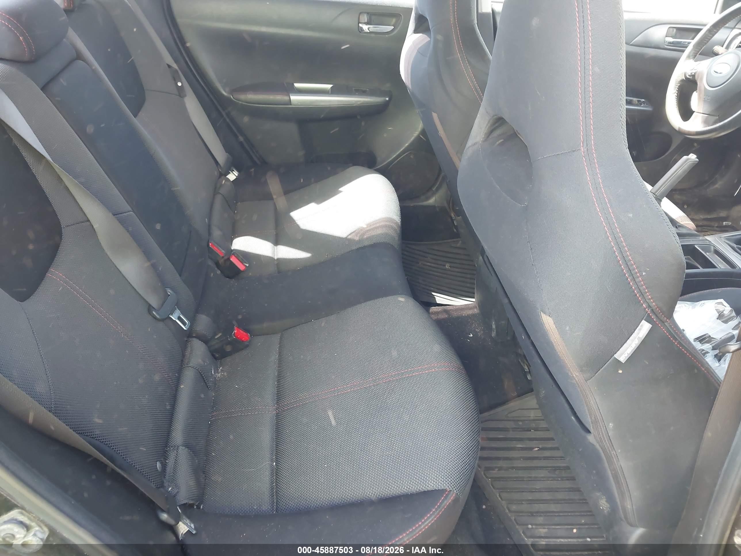 2011 Subaru Impreza Wrx Черный vin: JF1GV7E65BG504209