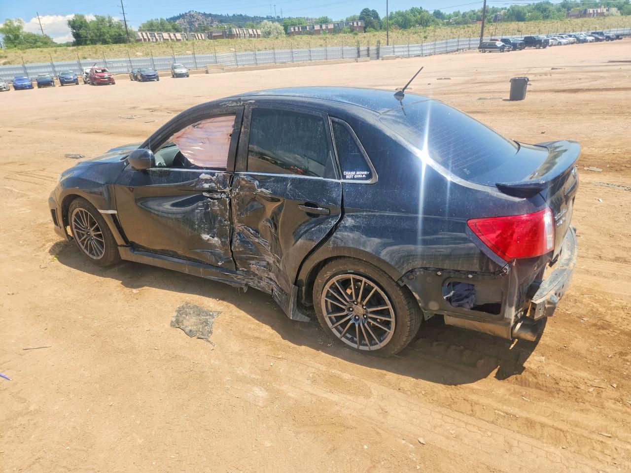 2012 Subaru Impreza Wrx Black vin: JF1GV7E65CG002575