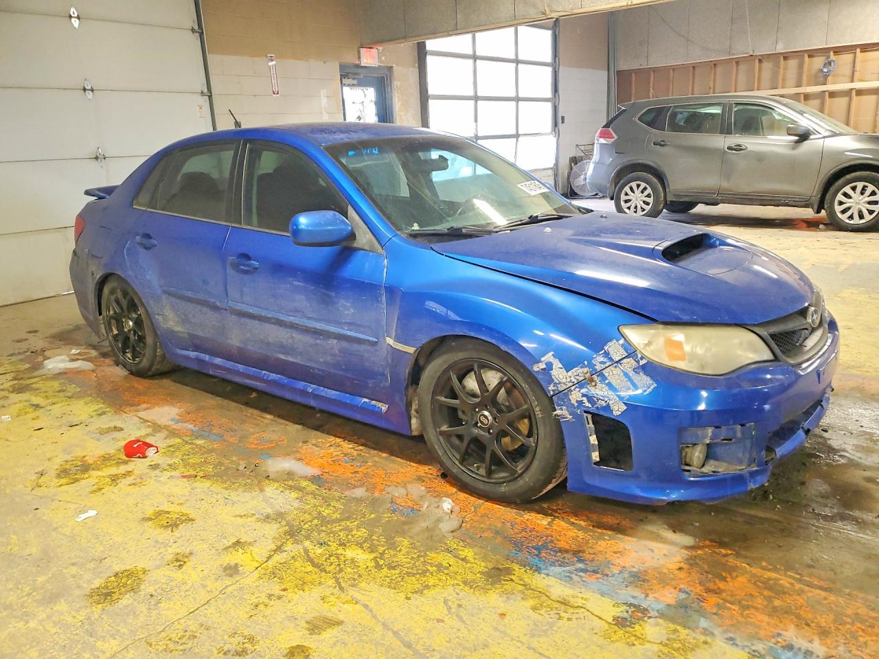 2013 Subaru Impreza Wrx Blue vin: JF1GV7E65DG007602