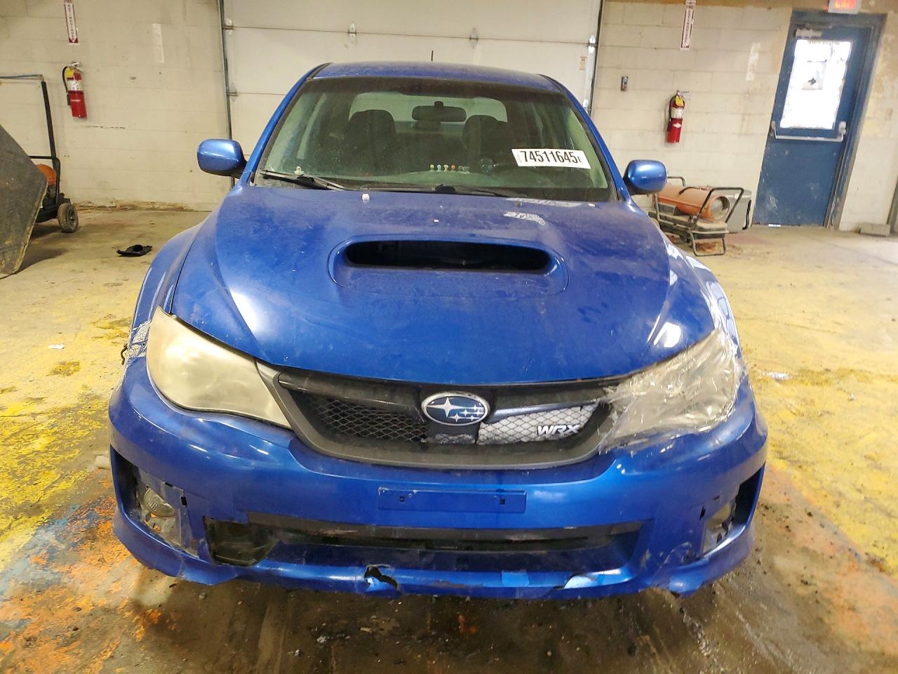 2013 Subaru Impreza Wrx Blue vin: JF1GV7E65DG007602