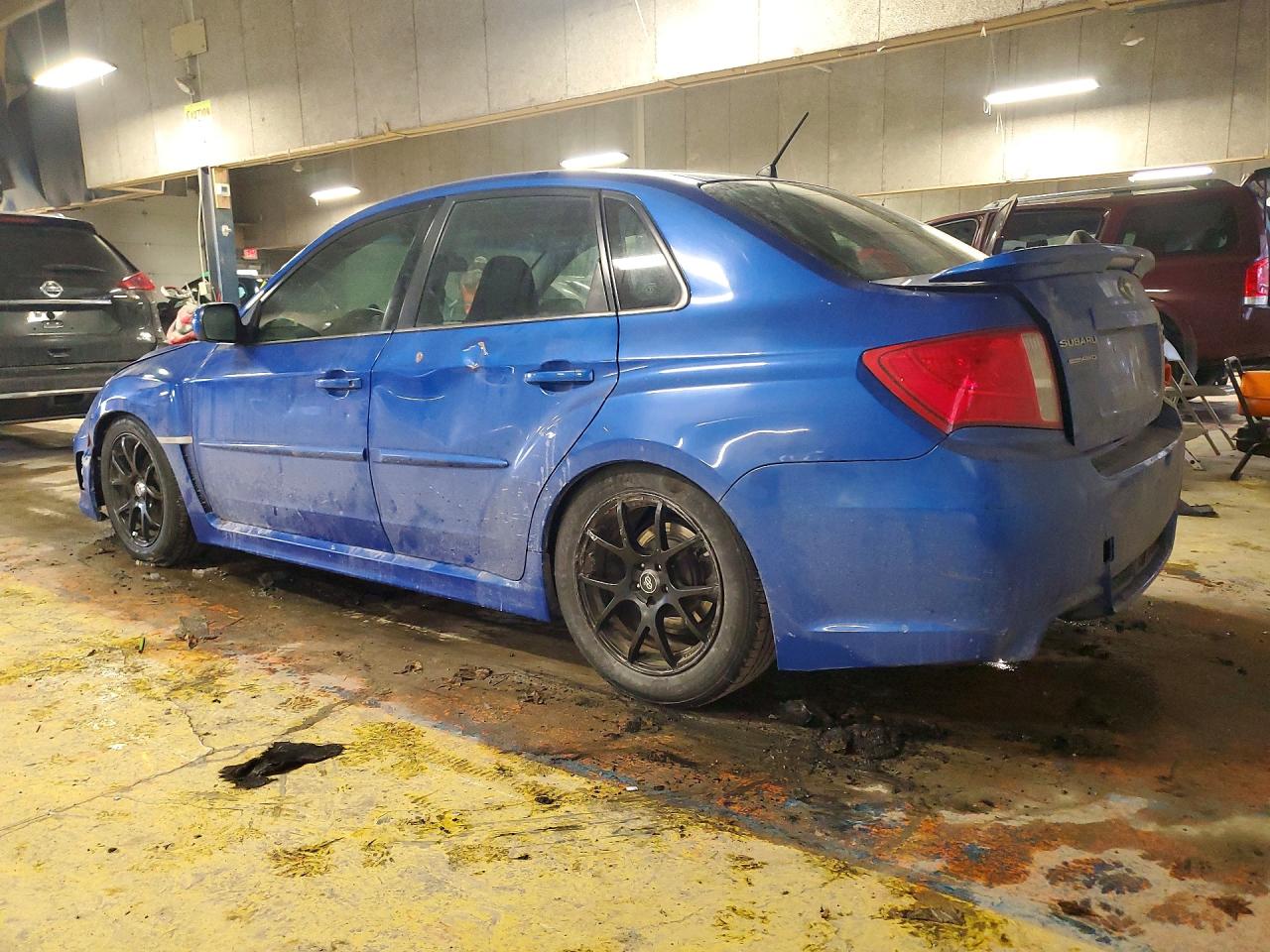 2013 Subaru Impreza Wrx Blue vin: JF1GV7E65DG007602