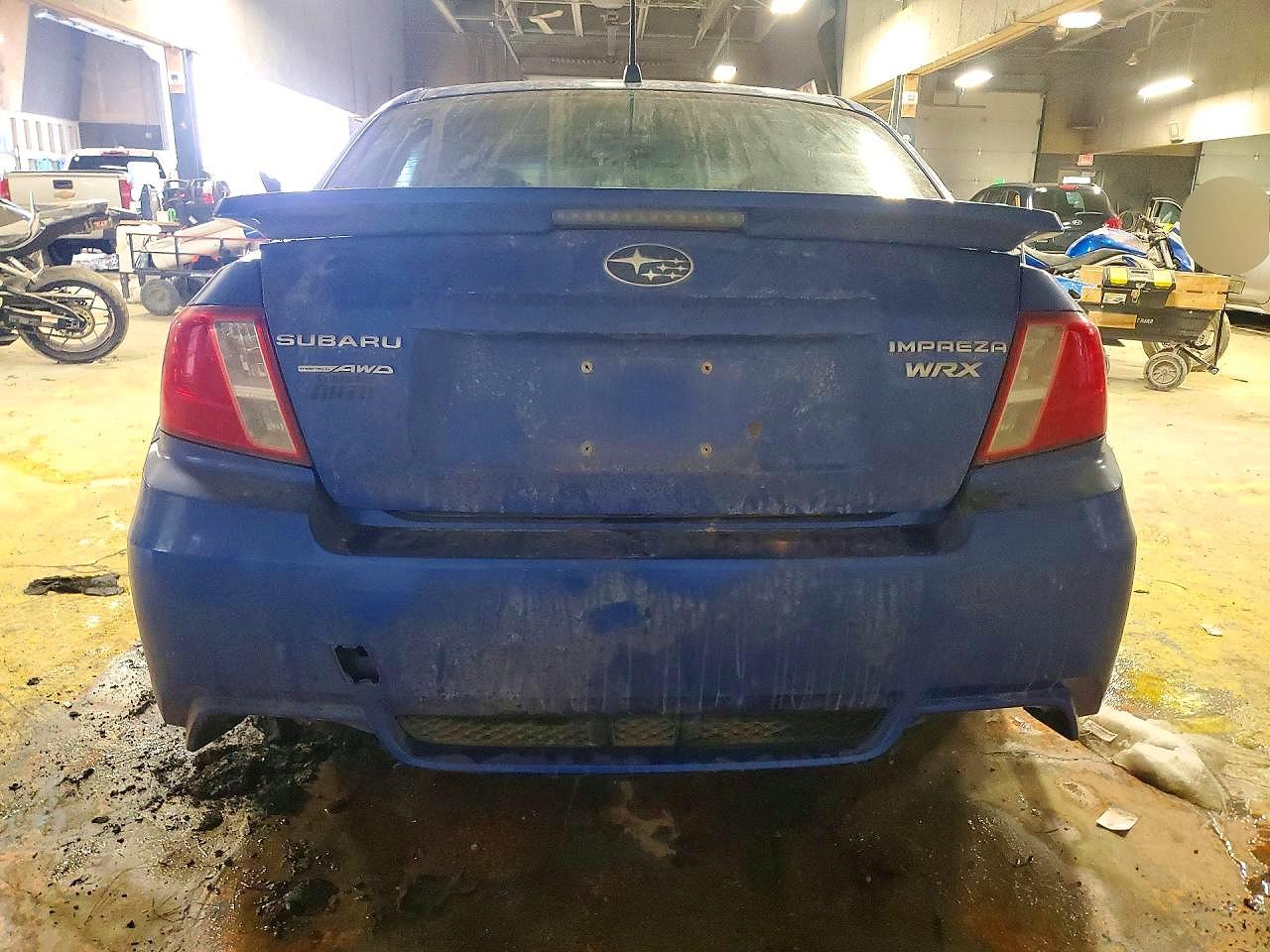 2013 Subaru Impreza Wrx Blue vin: JF1GV7E65DG007602