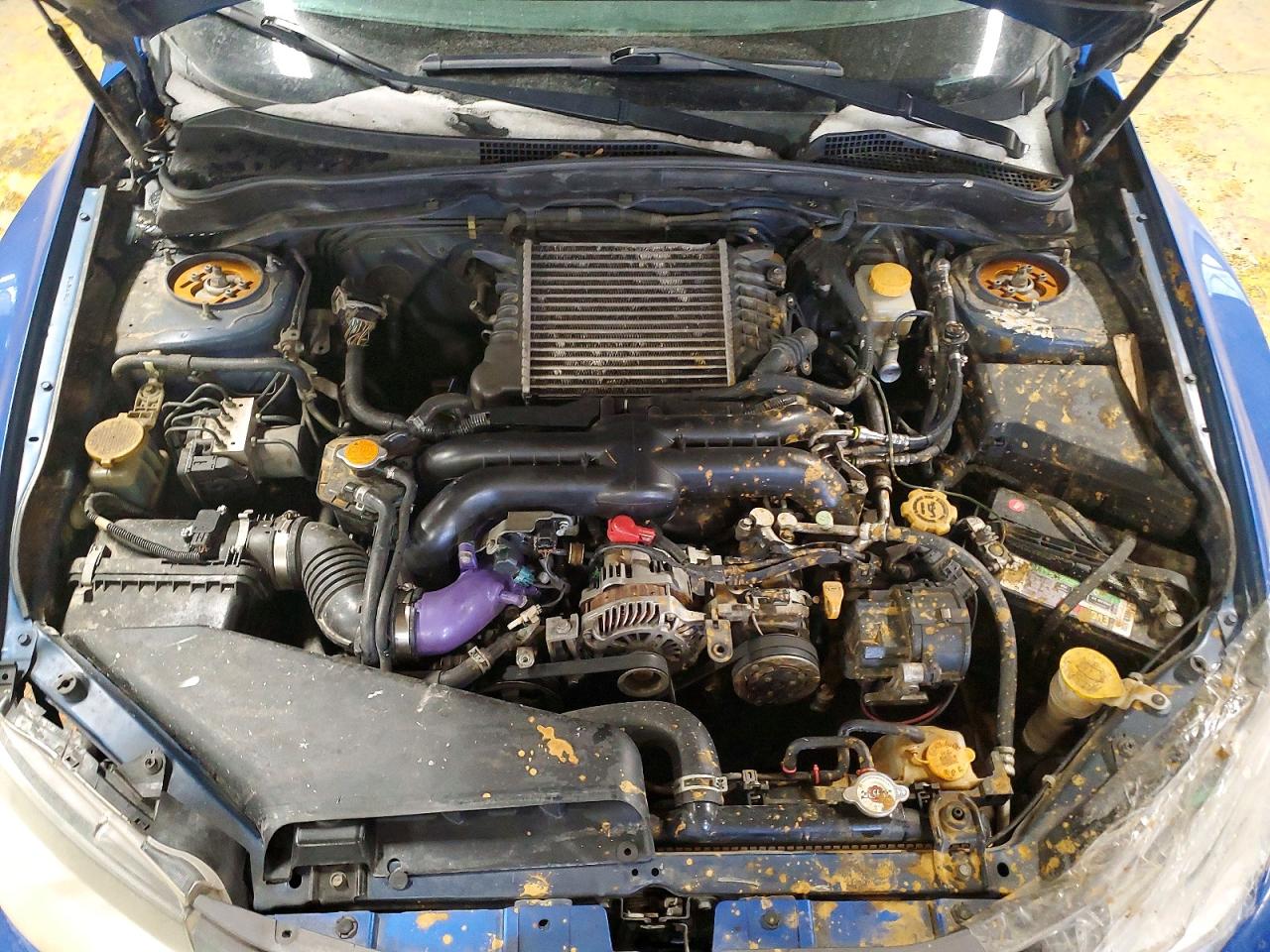 2013 Subaru Impreza Wrx Blue vin: JF1GV7E65DG007602