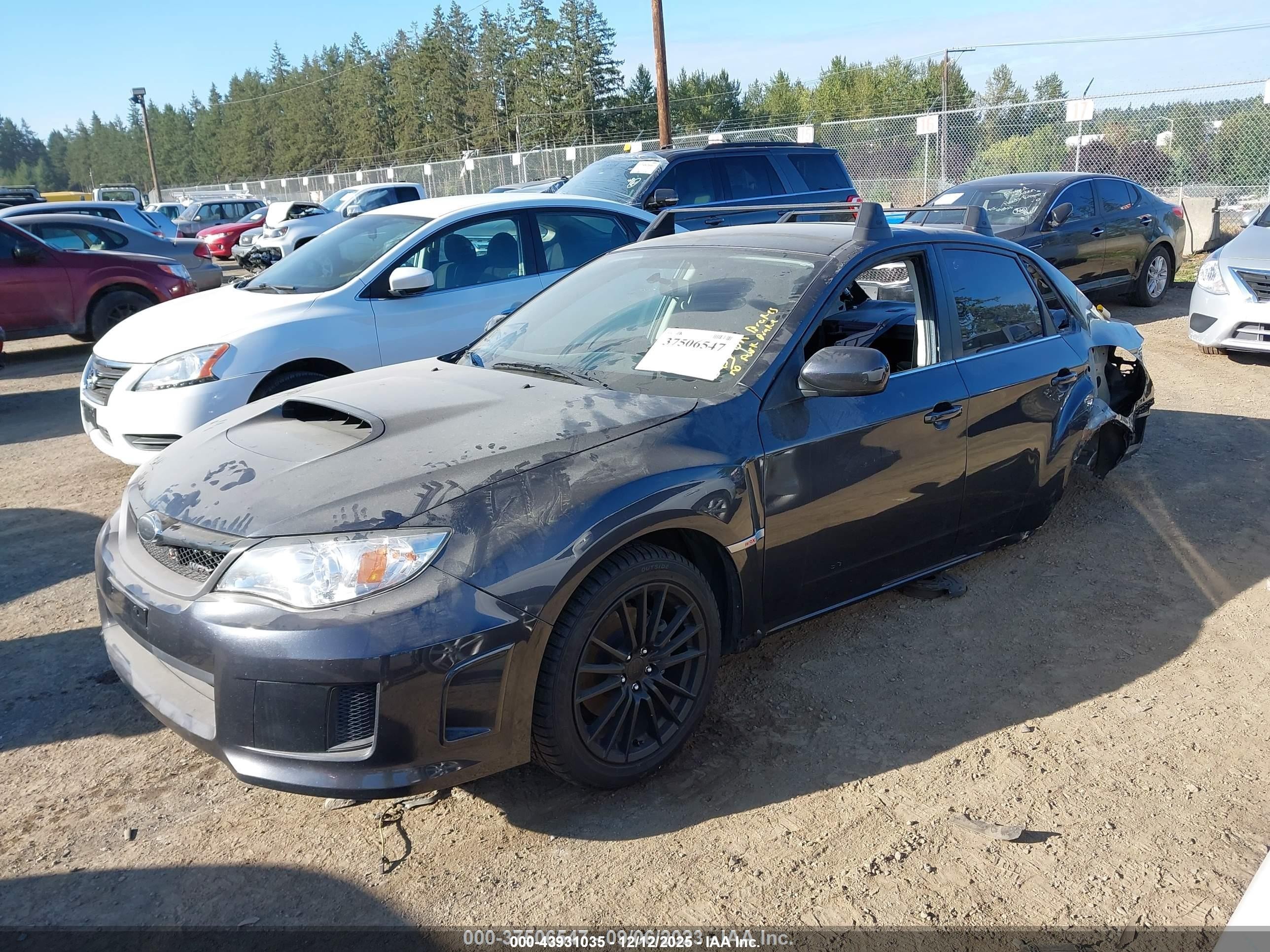 2014 Subaru Impreza Wrx   Серый vin: JF1GV7E65EG002465
