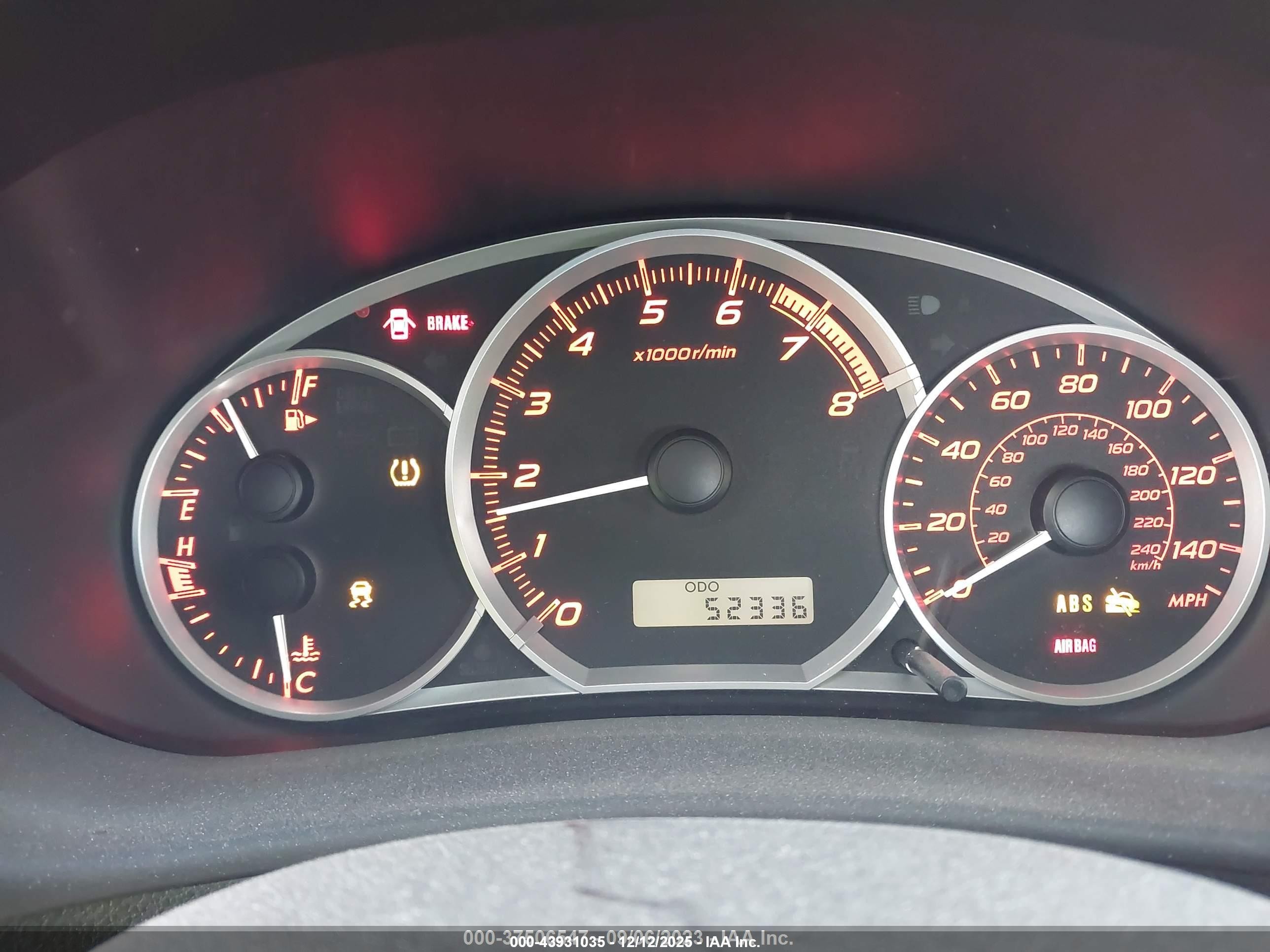 2014 Subaru Impreza Wrx   Серый vin: JF1GV7E65EG002465