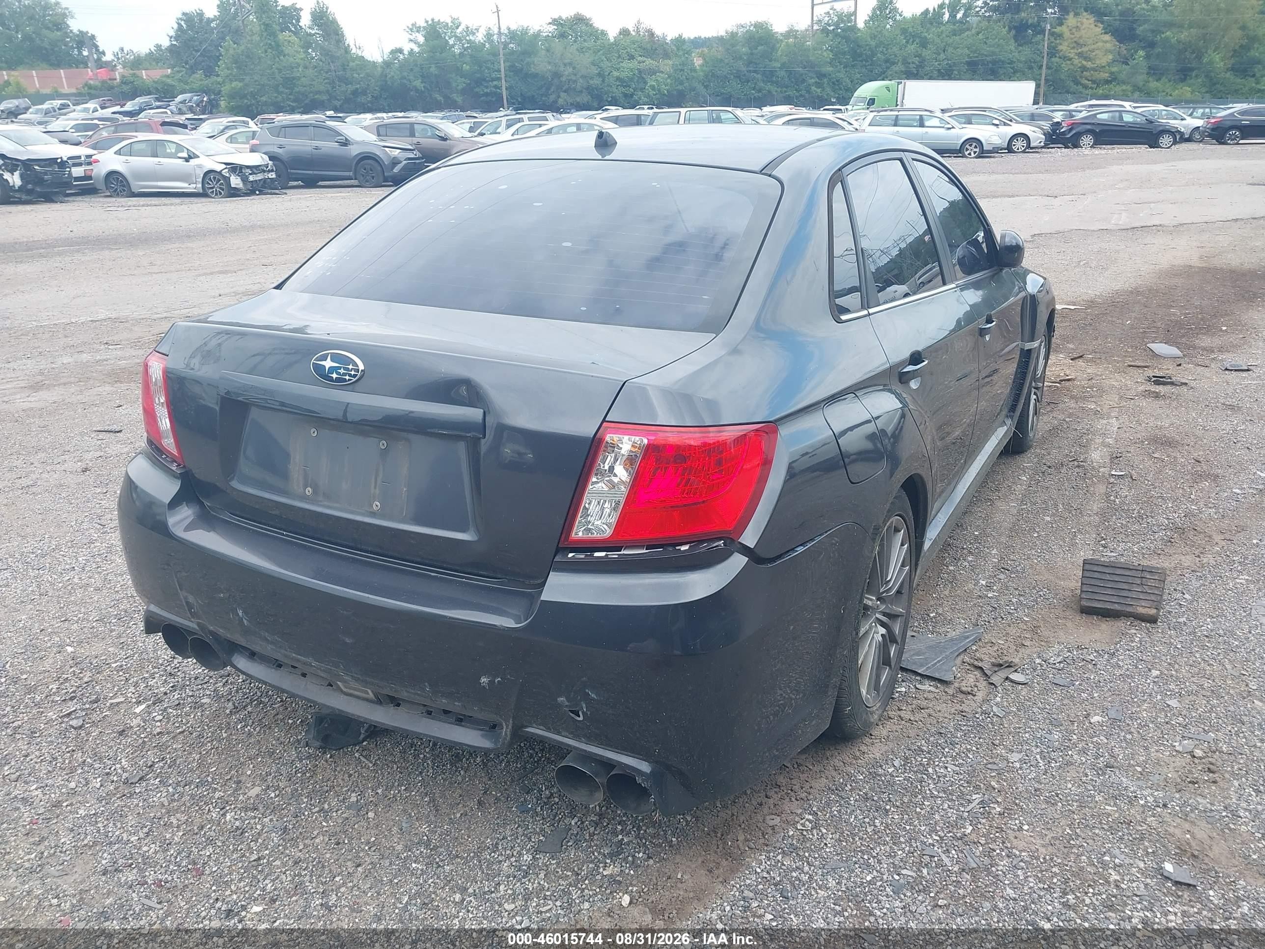 2014 Subaru Impreza Wrx Gray vin: JF1GV7E65EG014289