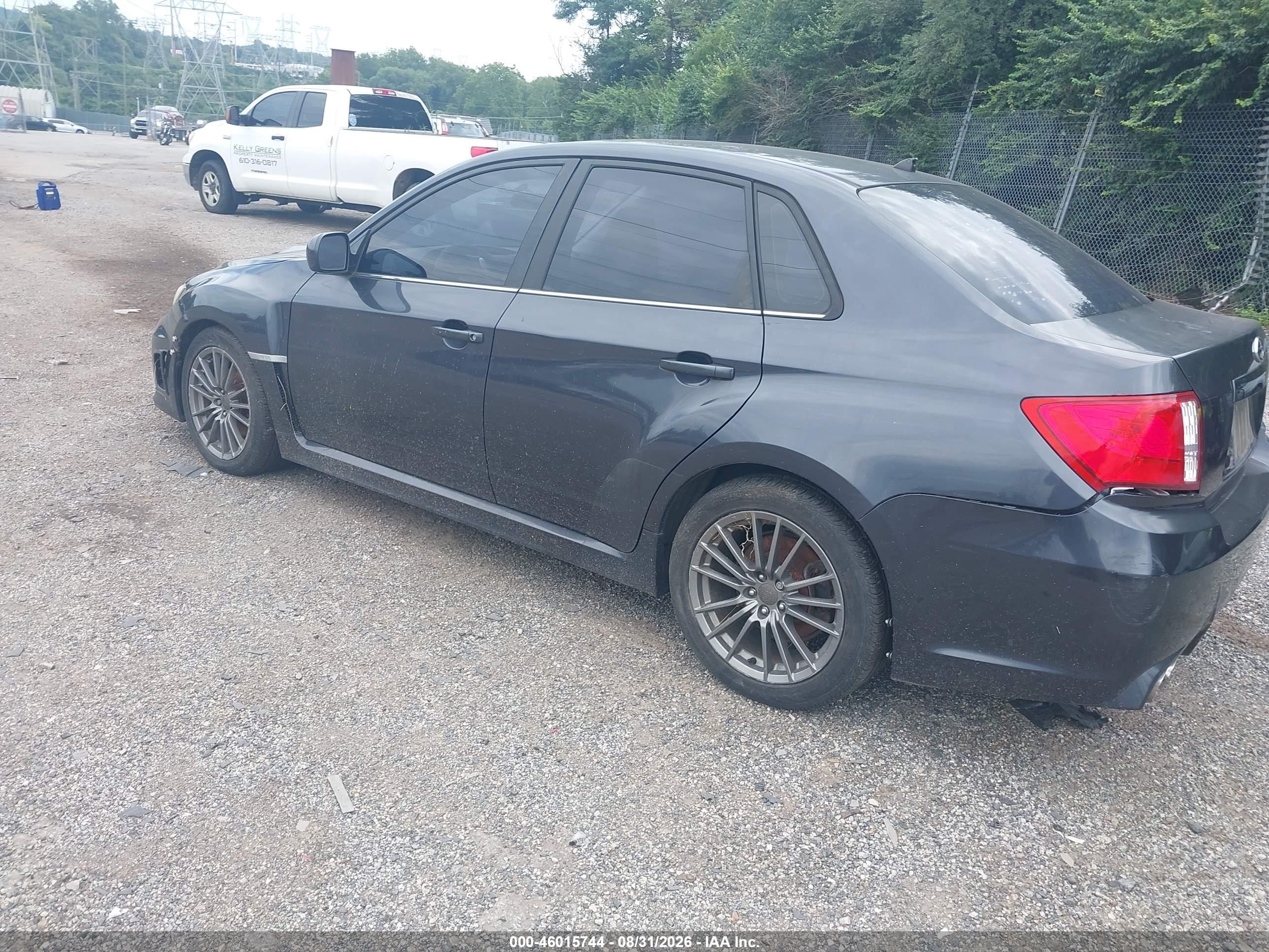 2014 Subaru Impreza Wrx Gray vin: JF1GV7E65EG014289