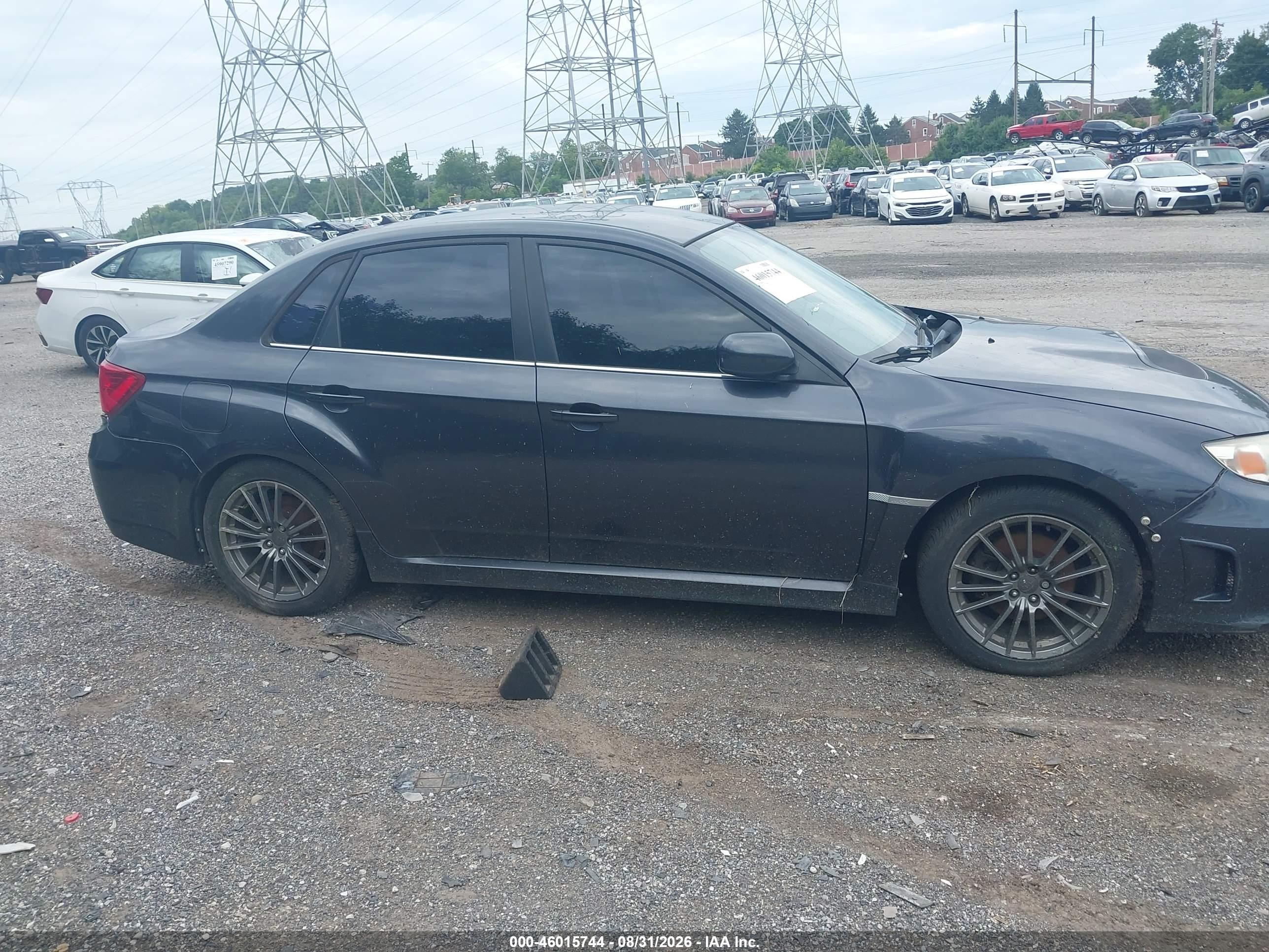 2014 Subaru Impreza Wrx Gray vin: JF1GV7E65EG014289