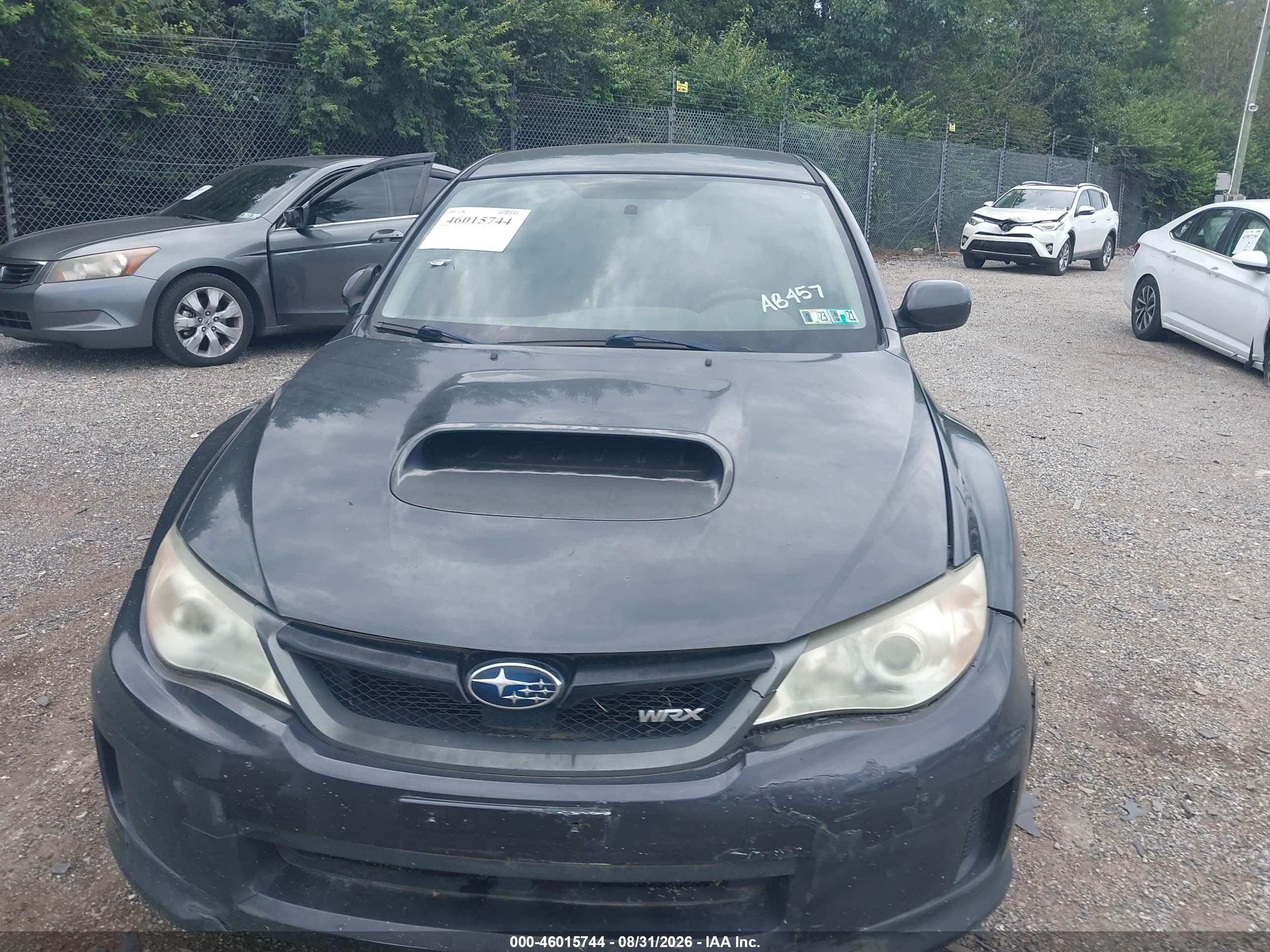 2014 Subaru Impreza Wrx Gray vin: JF1GV7E65EG014289