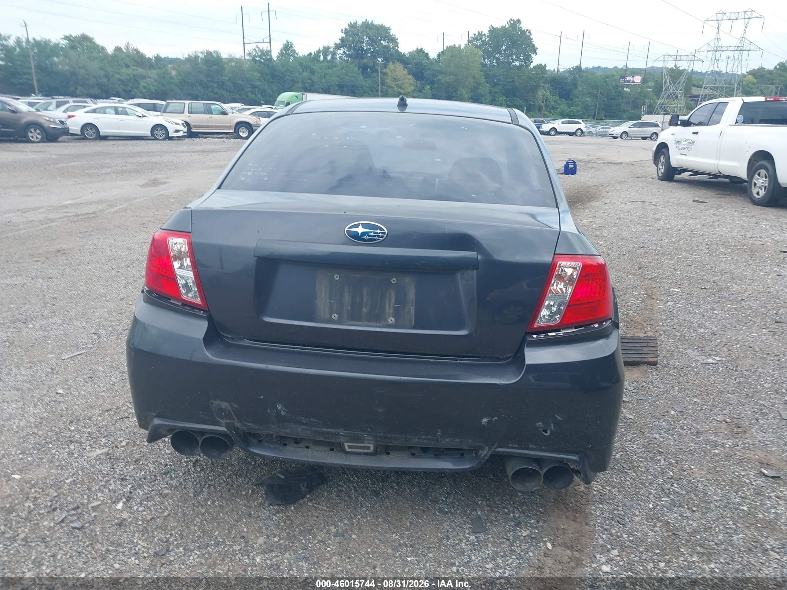 2014 Subaru Impreza Wrx Gray vin: JF1GV7E65EG014289