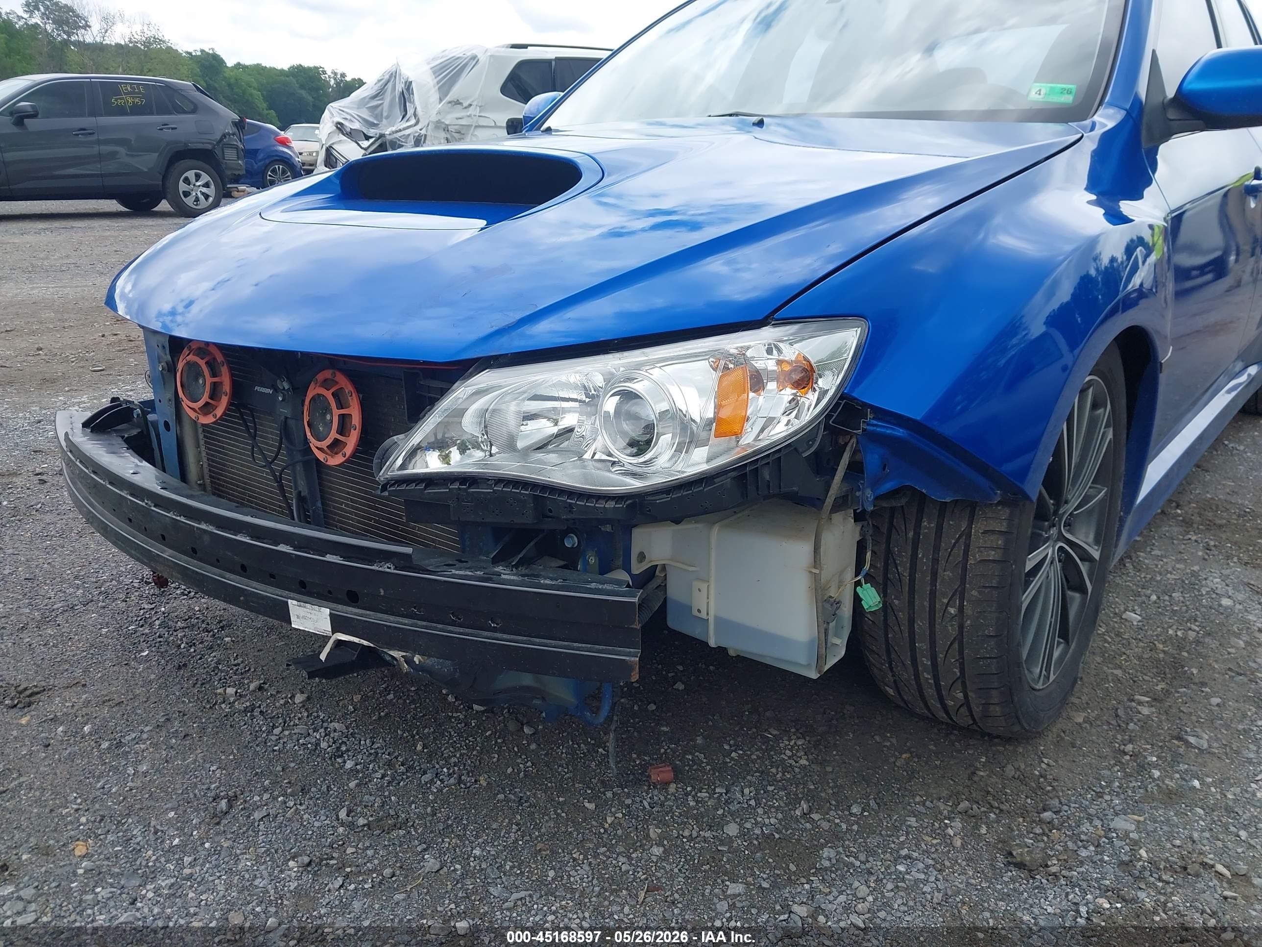 2014 Subaru Impreza Wrx   Blue vin: JF1GV7E65EG014583