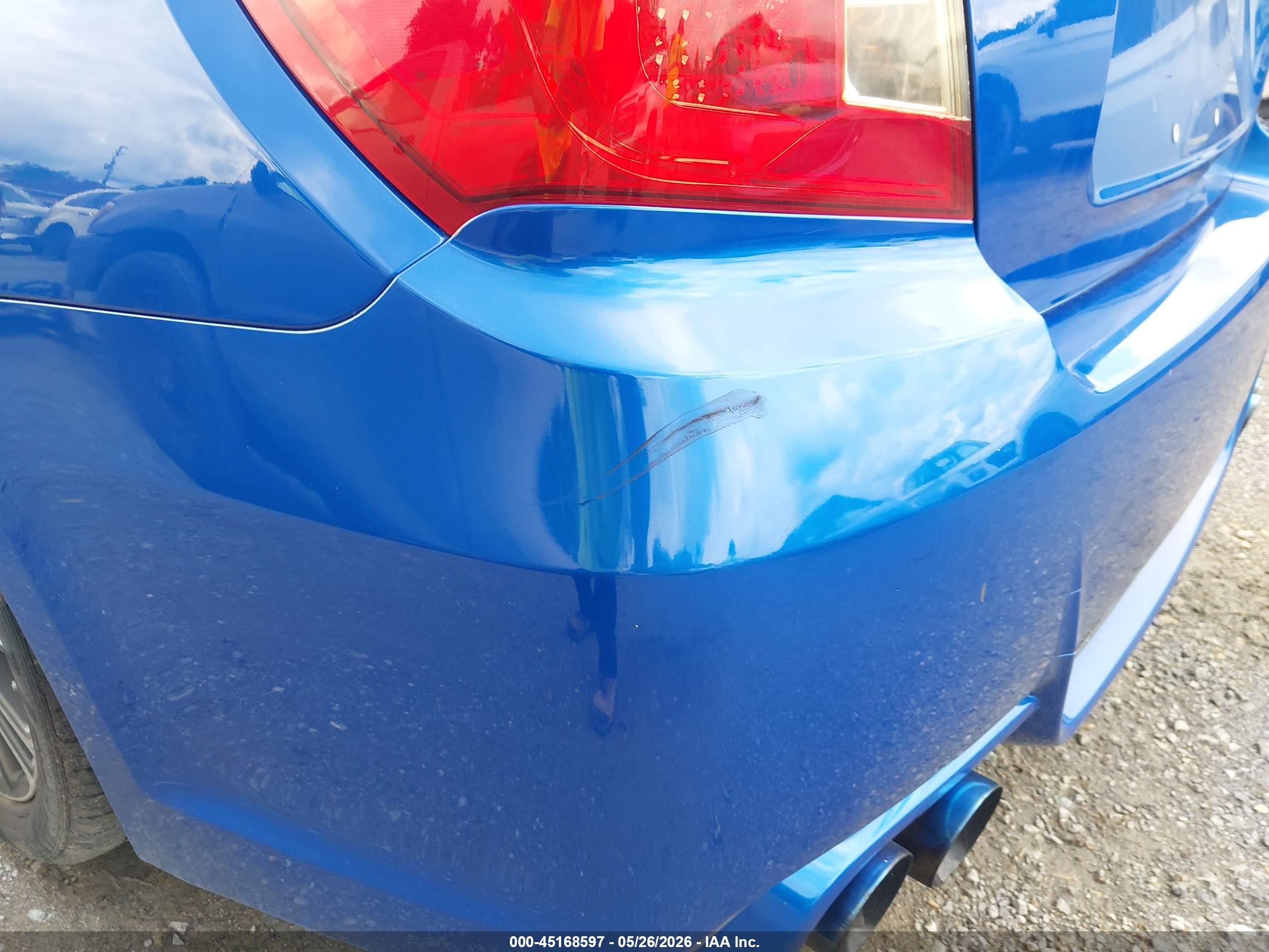 2014 Subaru Impreza Wrx   Blue vin: JF1GV7E65EG014583