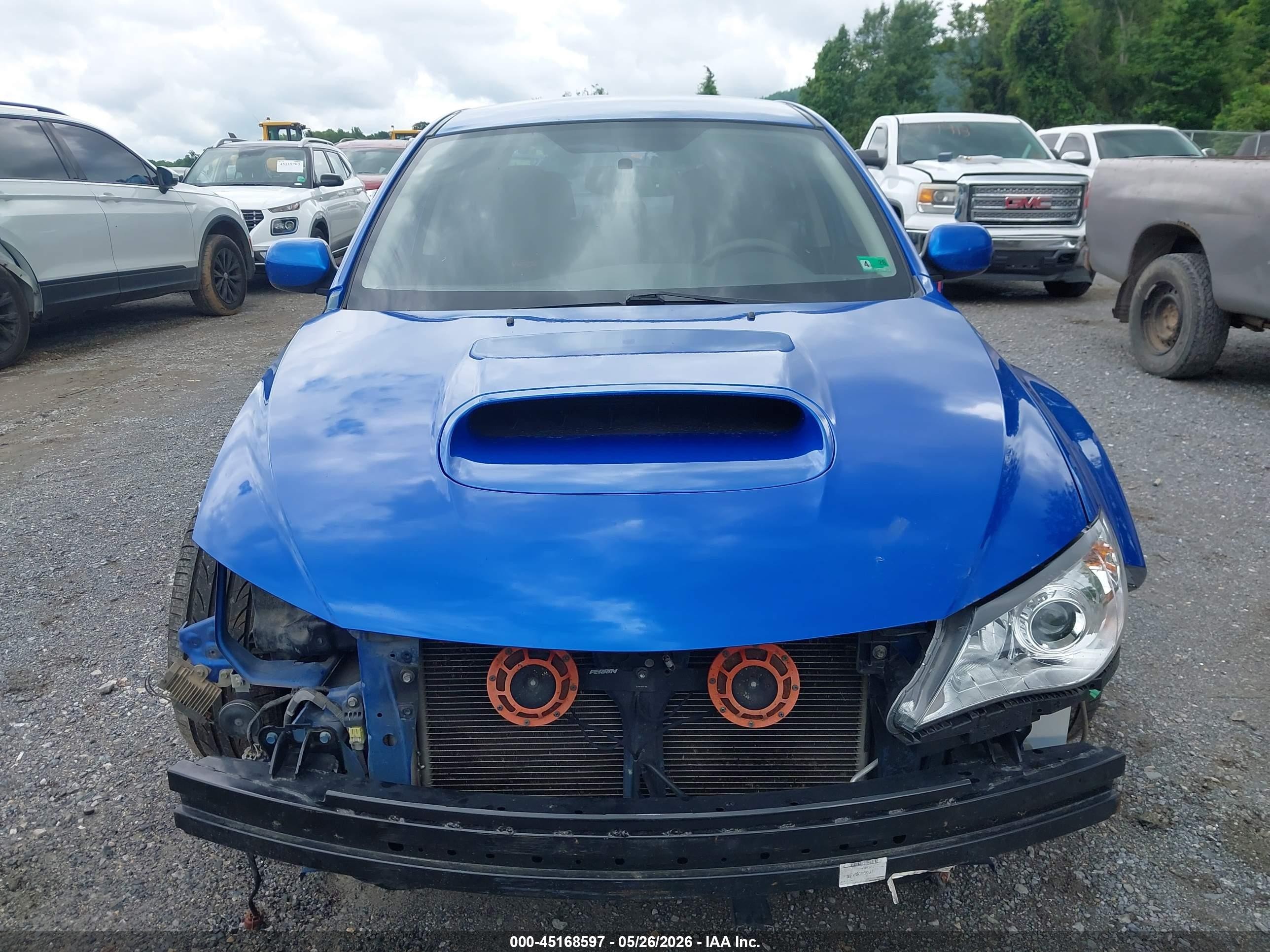 2014 Subaru Impreza Wrx   Blue vin: JF1GV7E65EG014583