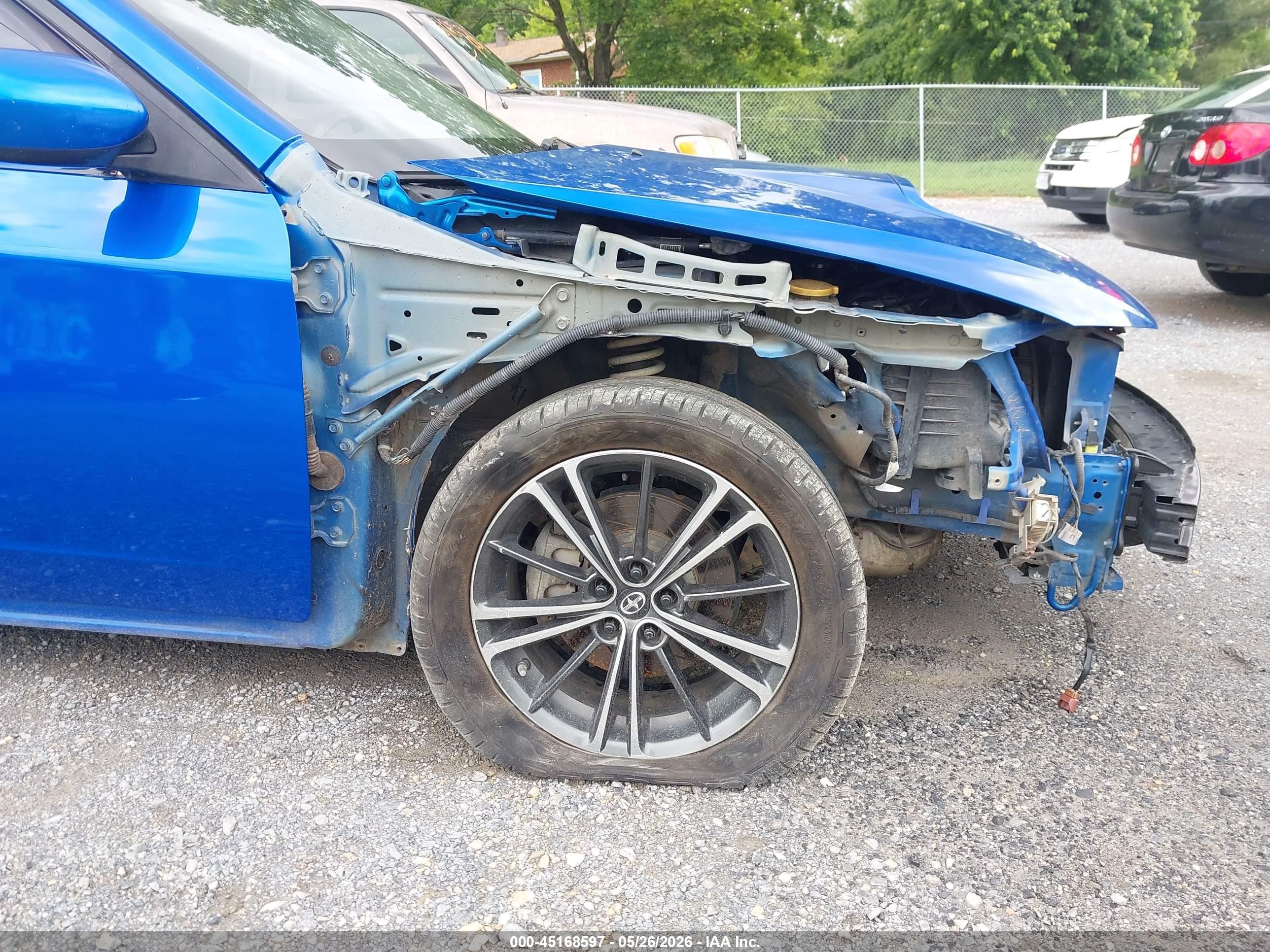 2014 Subaru Impreza Wrx   Blue vin: JF1GV7E65EG014583